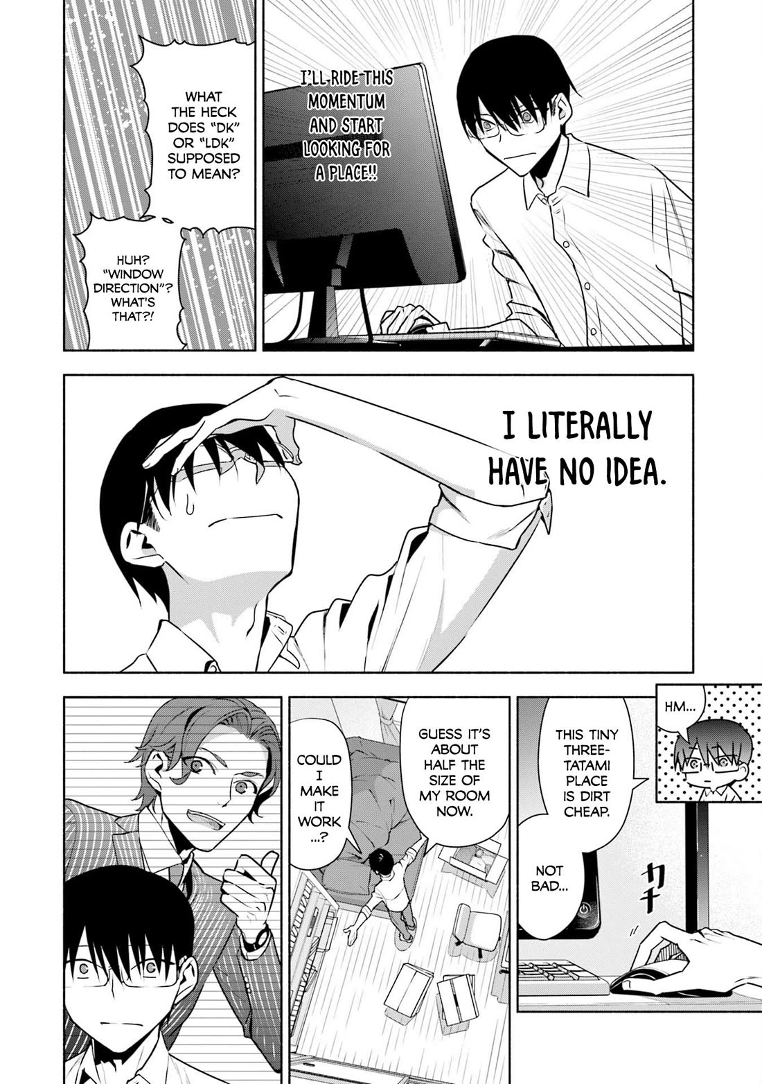 Bocchi no Boku ni Kyousei Kanojo ga Yattekita Chapter 33 page 3 - Chapter 33: How to Live on your Own