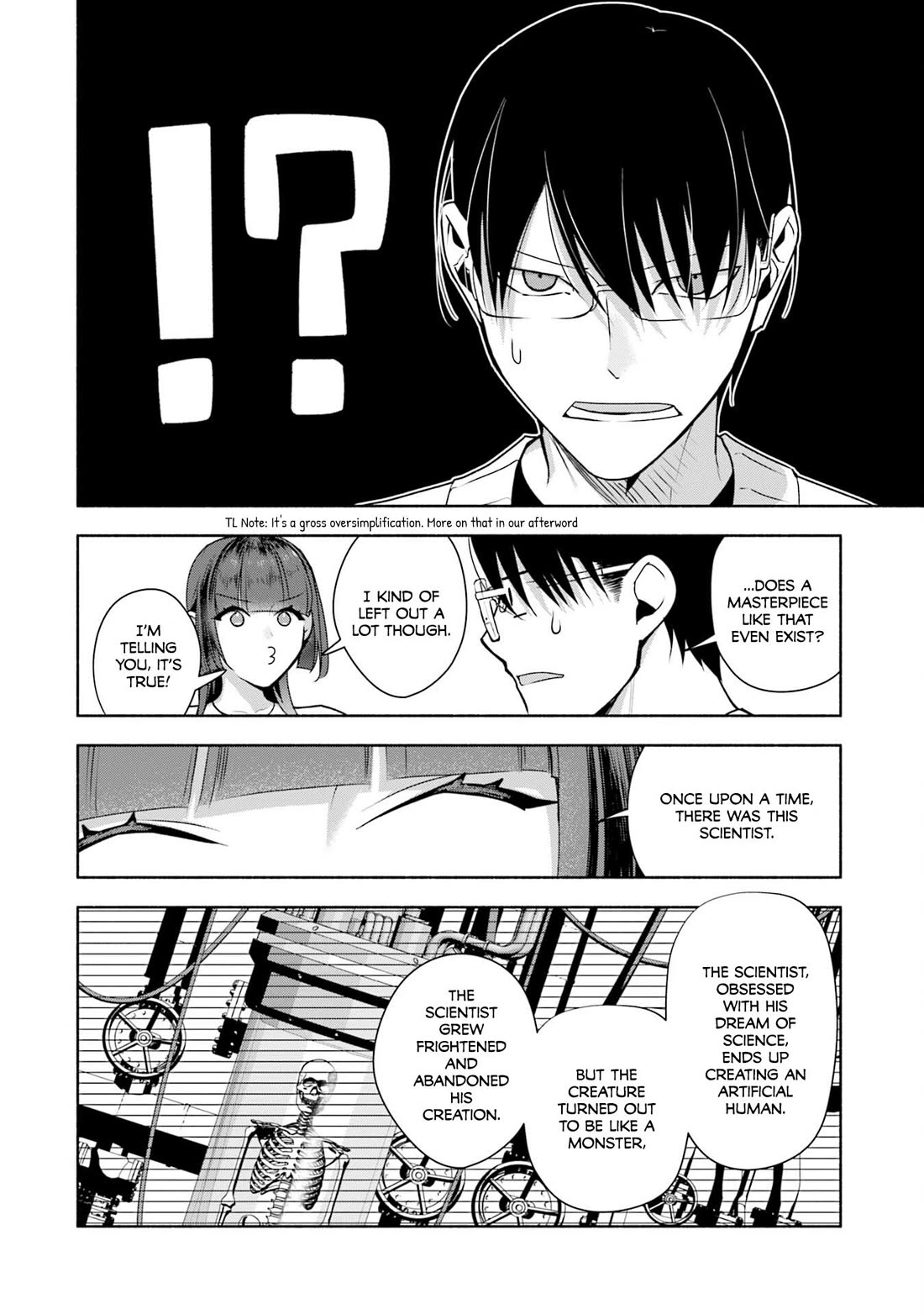 Bocchi no Boku ni Kyousei Kanojo ga Yattekita Chapter 36 page 13 - Chapter 36: It Was Supposed To Be a Quick "Hi", But...