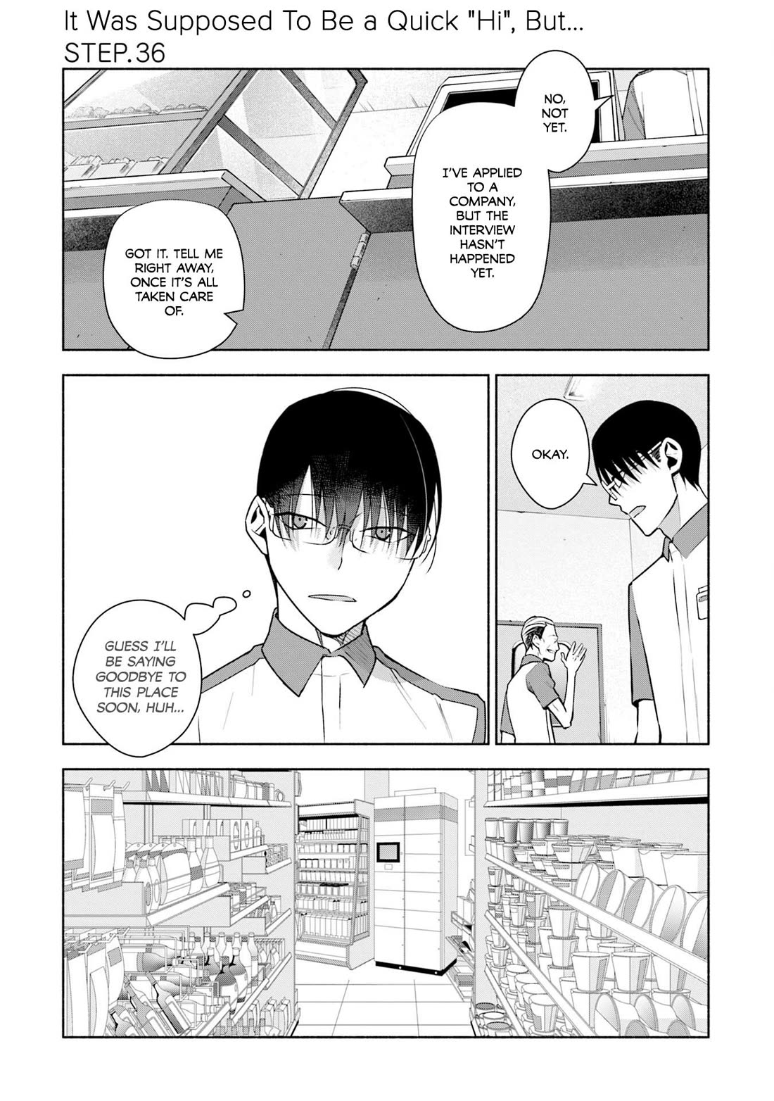 Bocchi no Boku ni Kyousei Kanojo ga Yattekita Chapter 36 page 2 - Chapter 36: It Was Supposed To Be a Quick "Hi", But...