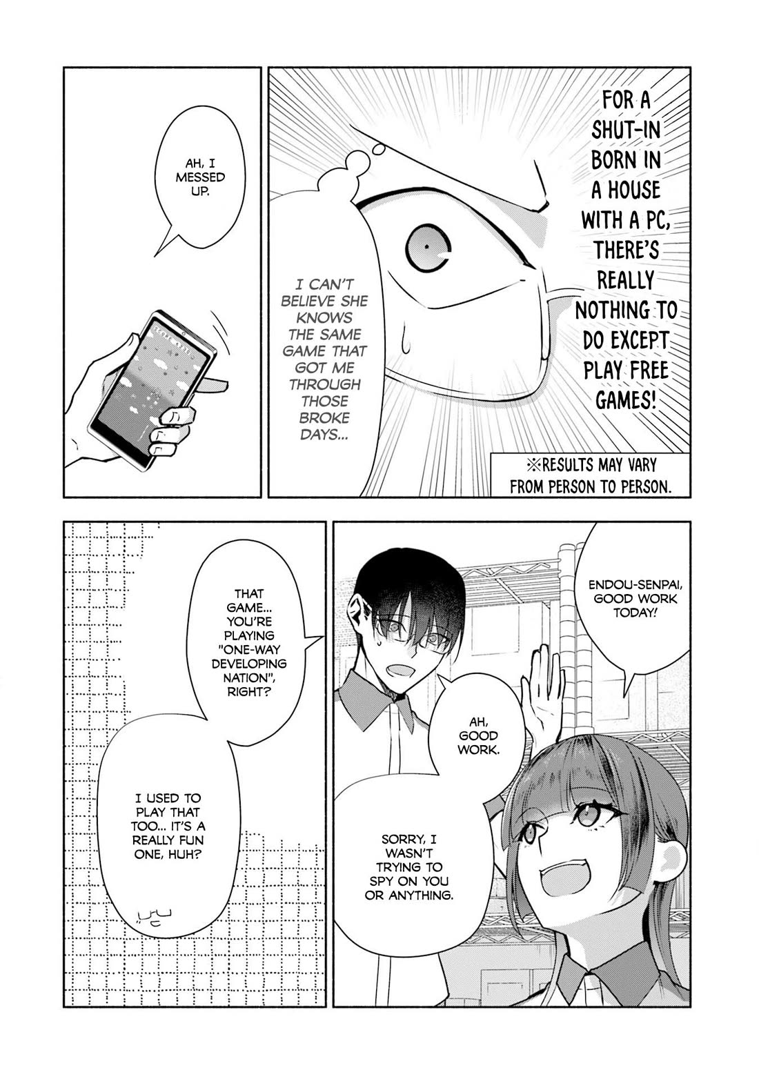 Bocchi no Boku ni Kyousei Kanojo ga Yattekita Chapter 36 page 5 - Chapter 36: It Was Supposed To Be a Quick "Hi", But...
