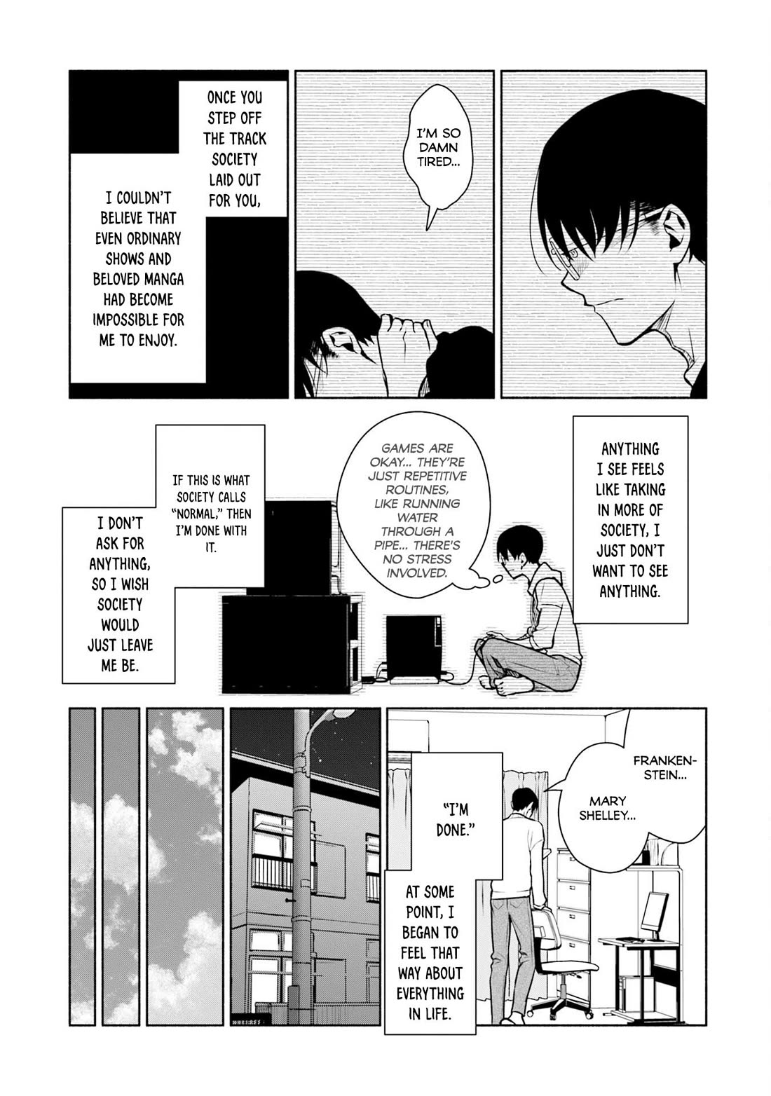 Bocchi no Boku ni Kyousei Kanojo ga Yattekita Chapter 37 page 10 - Chapter 37: Reflections of a Monster