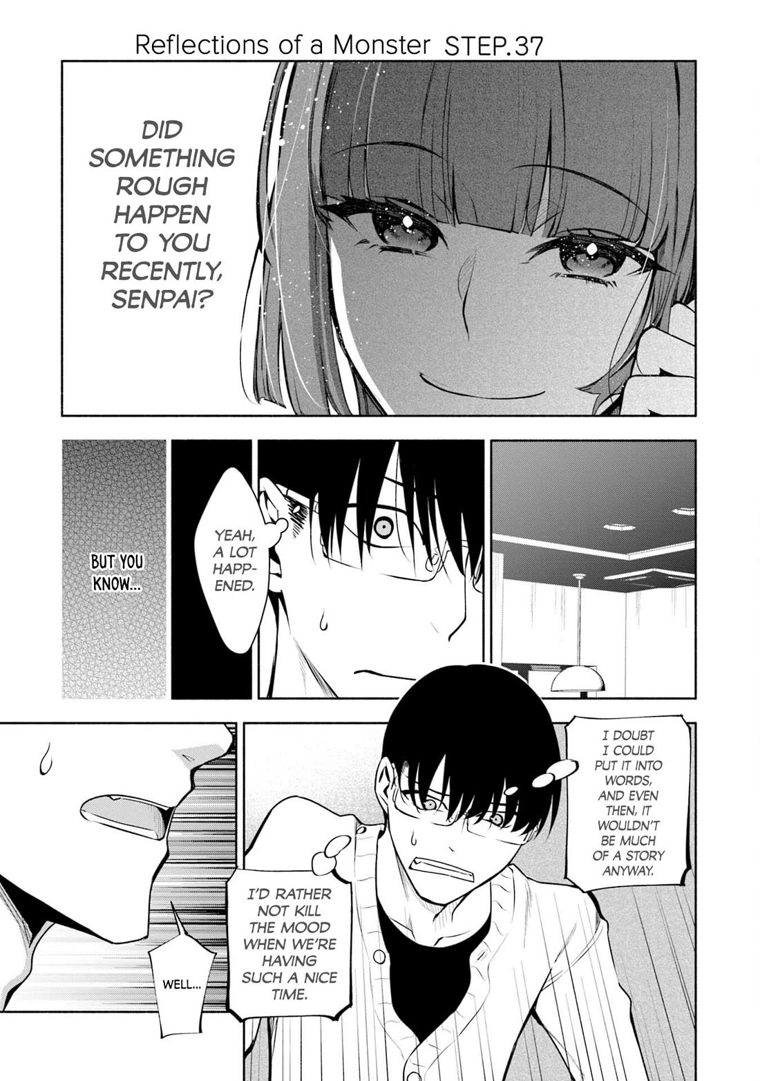 Bocchi no Boku ni Kyousei Kanojo ga Yattekita Chapter 37 page 2 - Chapter 37: Reflections of a Monster