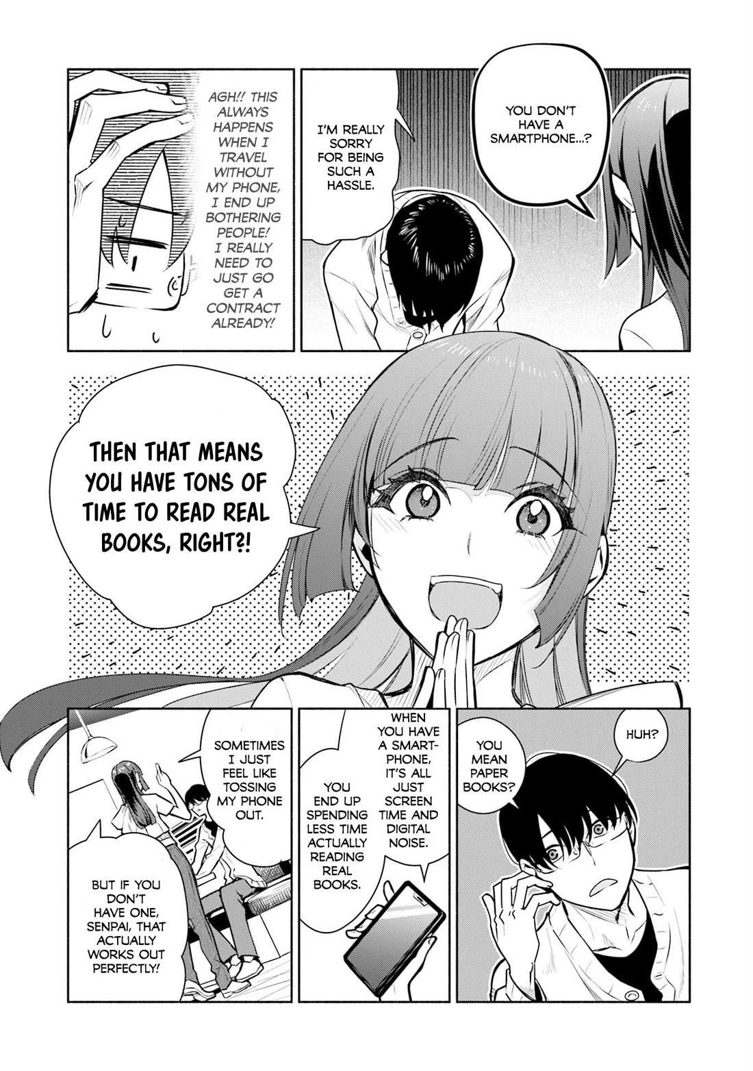 Bocchi no Boku ni Kyousei Kanojo ga Yattekita Chapter 37 page 4 - Chapter 37: Reflections of a Monster