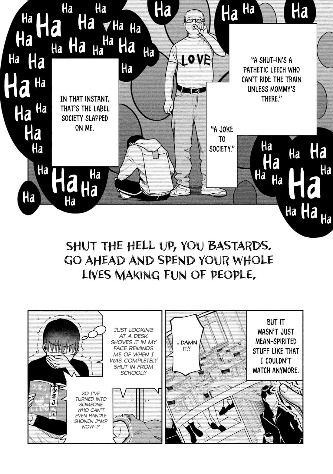 Bocchi no Boku ni Kyousei Kanojo ga Yattekita Chapter 37 page 9 - Chapter 37: Reflections of a Monster
