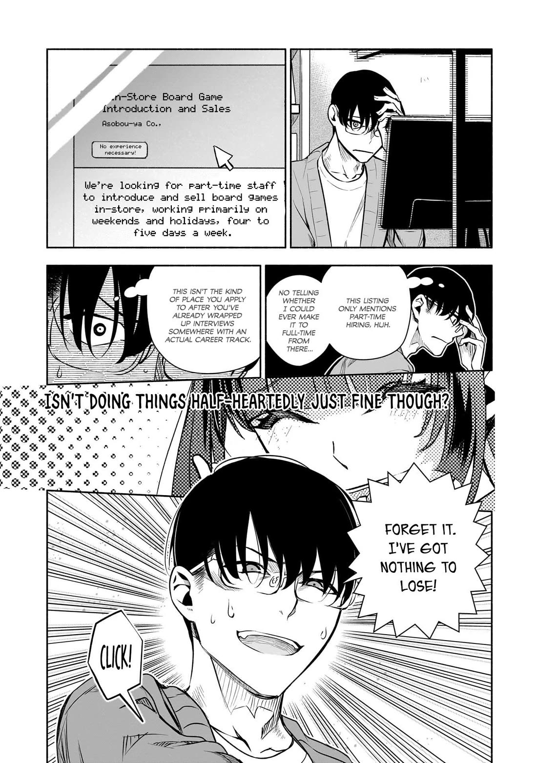 Bocchi no Boku ni Kyousei Kanojo ga Yattekita Chapter 38 page 10 - Chapter 38: Why Is It That "No Academic Background" Is Required Here?