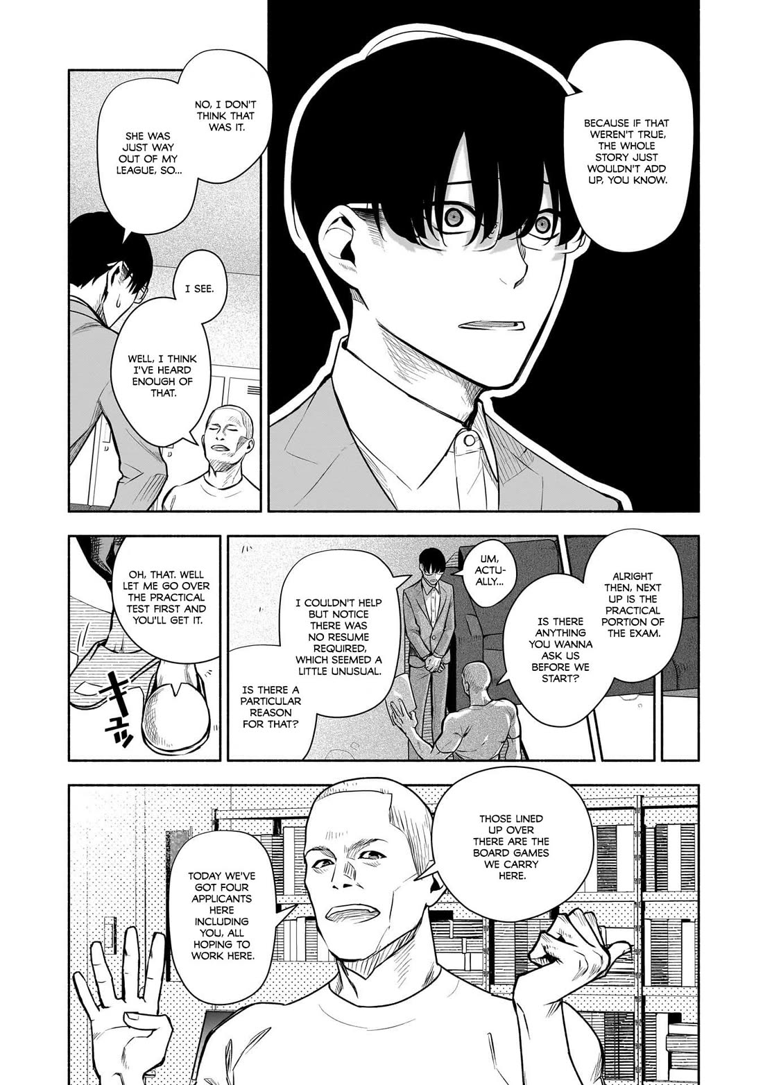 Bocchi no Boku ni Kyousei Kanojo ga Yattekita Chapter 38 page 14 - Chapter 38: Why Is It That "No Academic Background" Is Required Here?