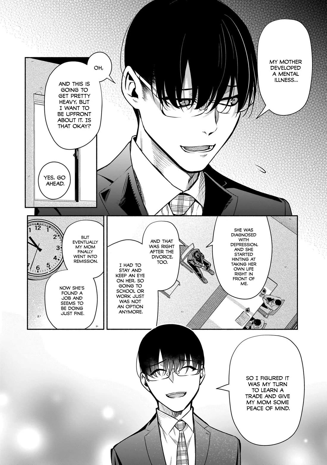 Bocchi no Boku ni Kyousei Kanojo ga Yattekita Chapter 38 page 3 - Chapter 38: Why Is It That "No Academic Background" Is Required Here?
