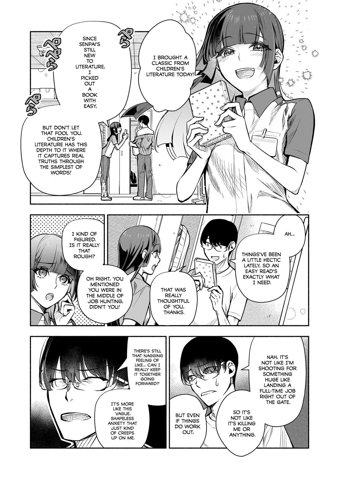 Bocchi no Boku ni Kyousei Kanojo ga Yattekita Chapter 38 page 6 - Chapter 38: Why Is It That "No Academic Background" Is Required Here?