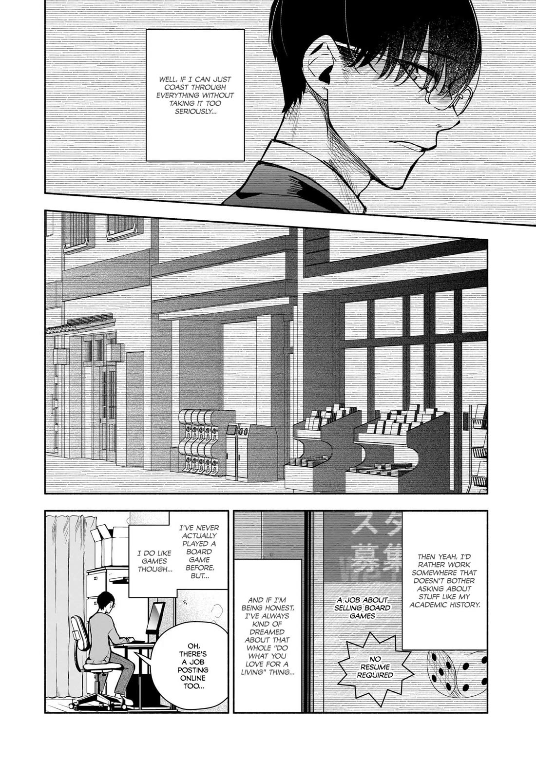 Bocchi no Boku ni Kyousei Kanojo ga Yattekita Chapter 38 page 9 - Chapter 38: Why Is It That "No Academic Background" Is Required Here?