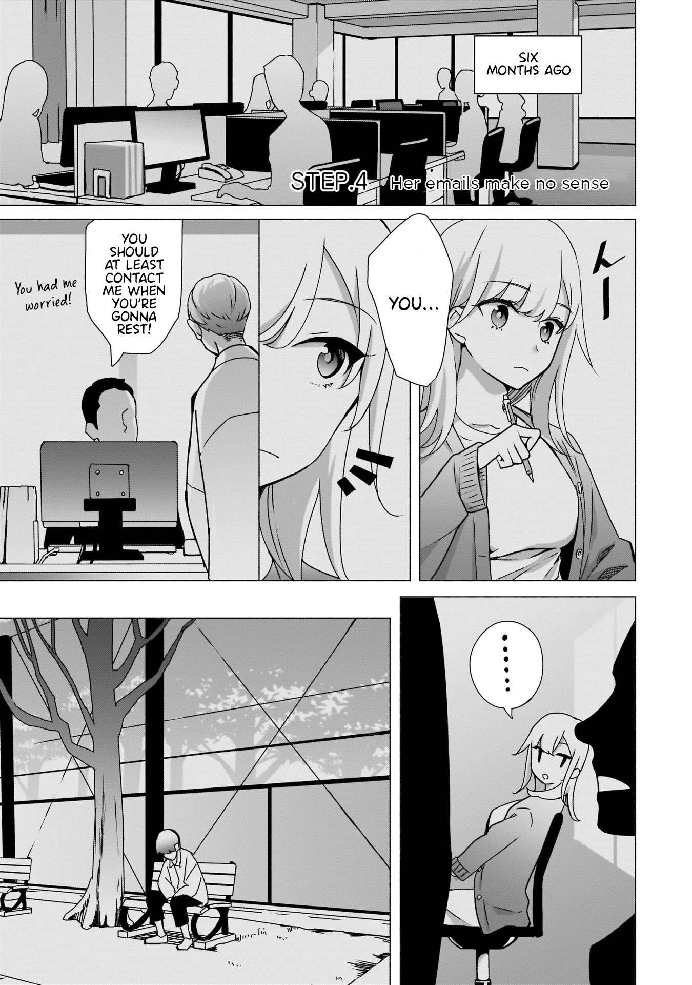 Bocchi no Boku ni Kyousei Kanojo ga Yattekita Chapter 4 page 2 - Chapter 4: Her emails make no sense