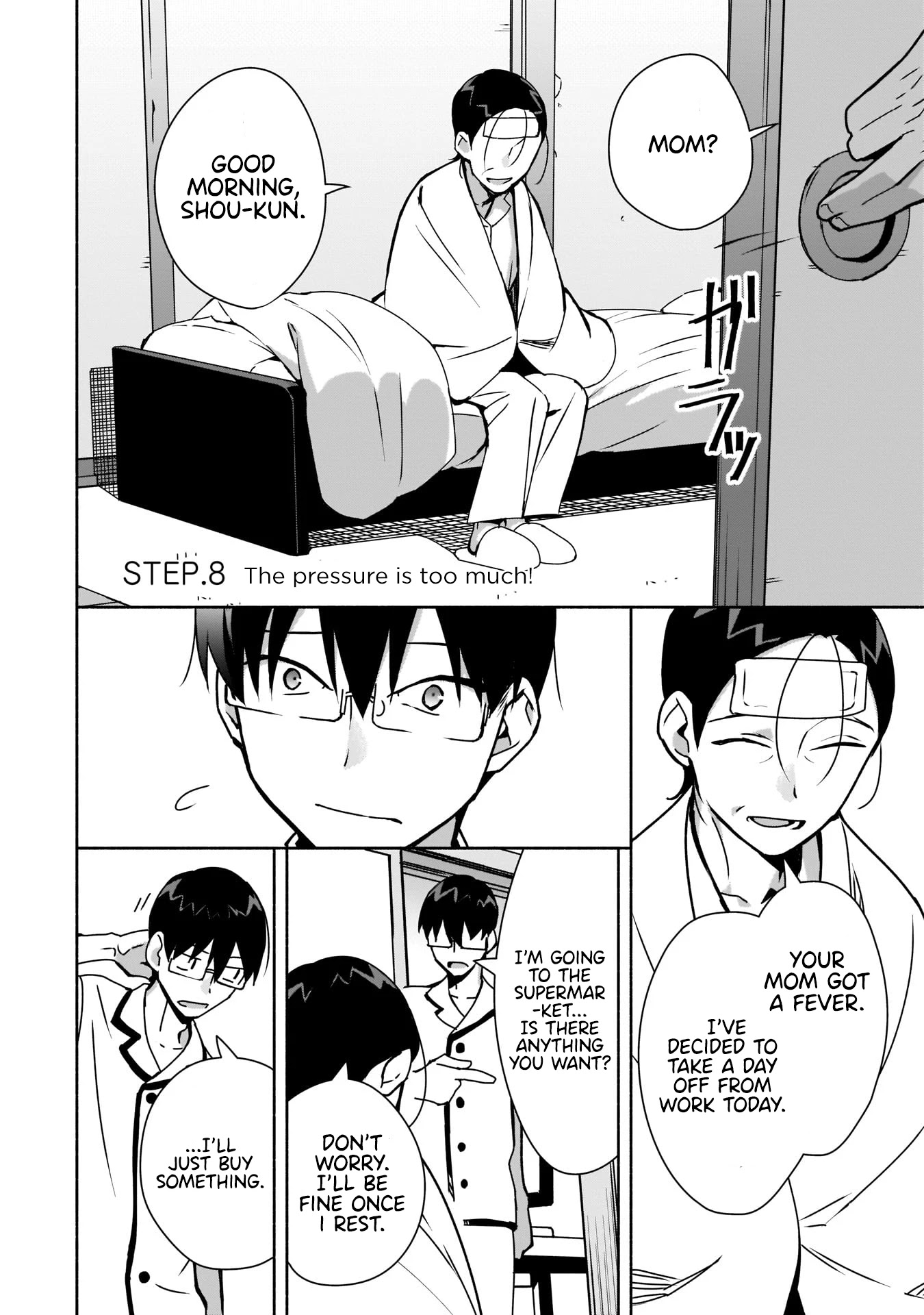 Bocchi no Boku ni Kyousei Kanojo ga Yattekita Chapter 8 page 3 - Chapter 8: The pressure is too much!