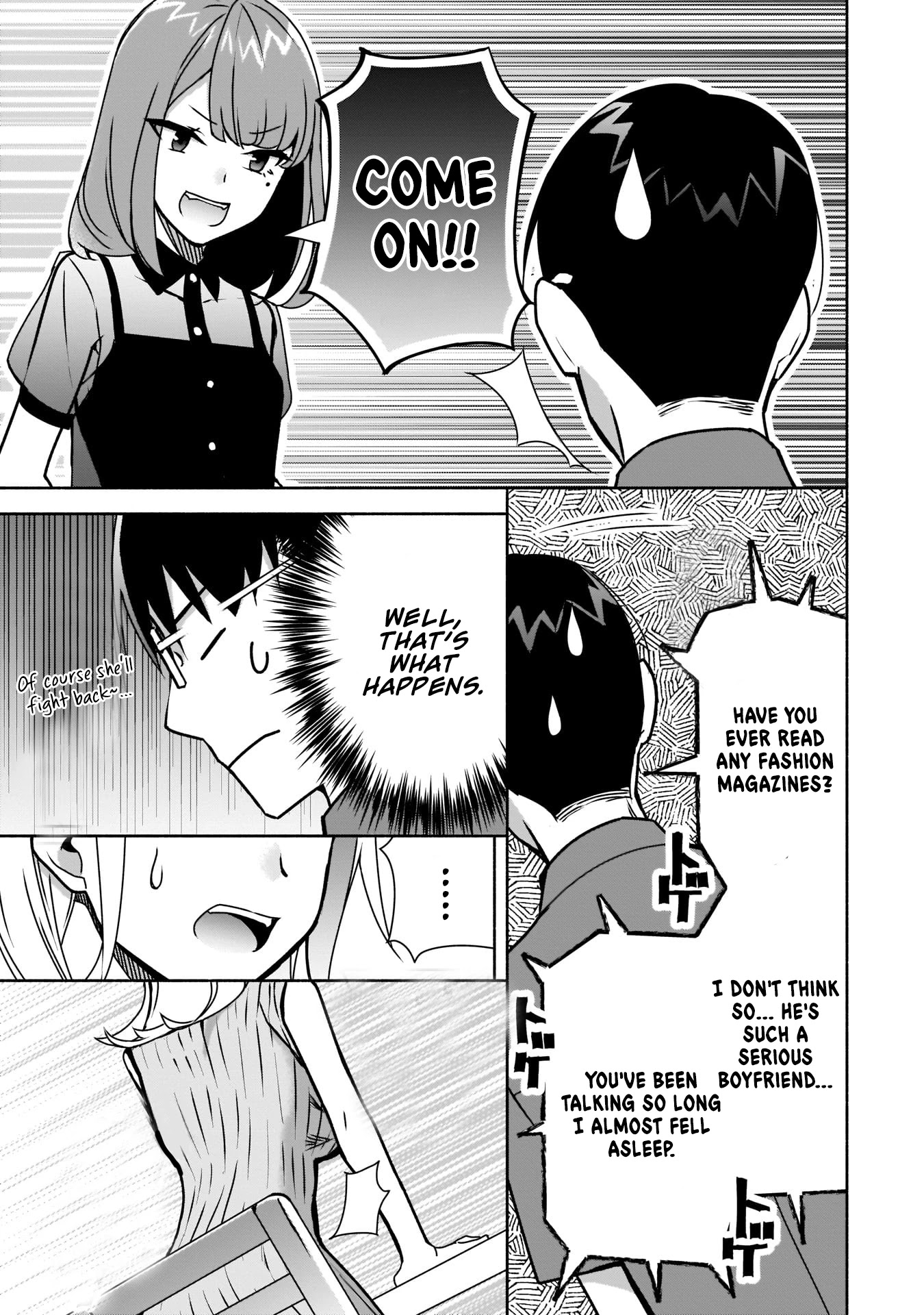 Bocchi no Boku ni Kyousei Kanojo ga Yattekita Chapter 9 page 22 - Chapter 9: I can't find a place to stand!!