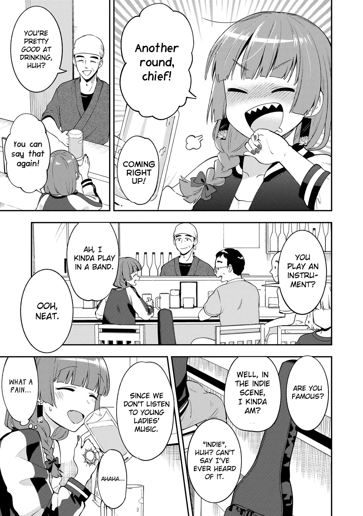 Bocchi the Rock! Side Story: Hiroi Kikuri's Heavy Drinking Diary Chapter 1 page 9 - Chapter 1