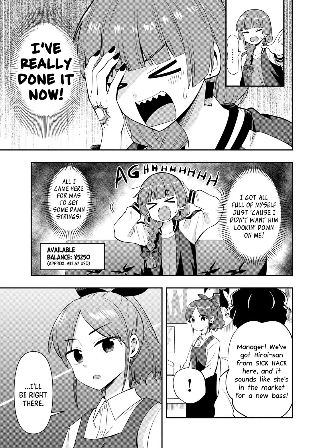 Bocchi the Rock! Side Story: Hiroi Kikuri's Heavy Drinking Diary Chapter 18 page 9 - Chapter 18