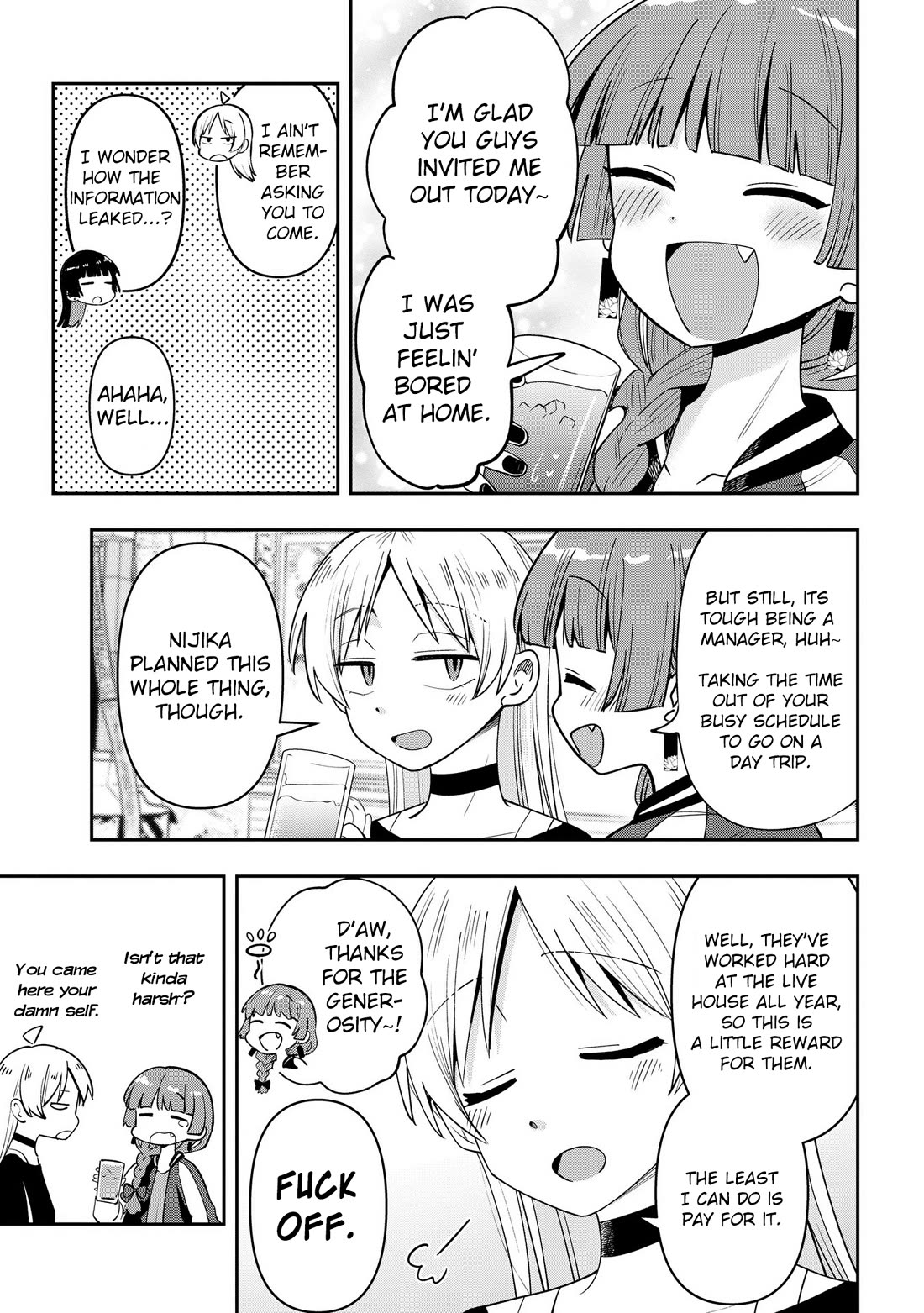 Bocchi the Rock! Side Story: Hiroi Kikuri's Heavy Drinking Diary Chapter 26 page 3 - Chapter 26