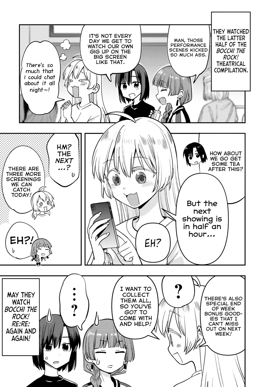Bocchi the Rock! Side Story: Hiroi Kikuri's Heavy Drinking Diary Chapter 27.9 page 1 - Chapter 27.9: Special #7