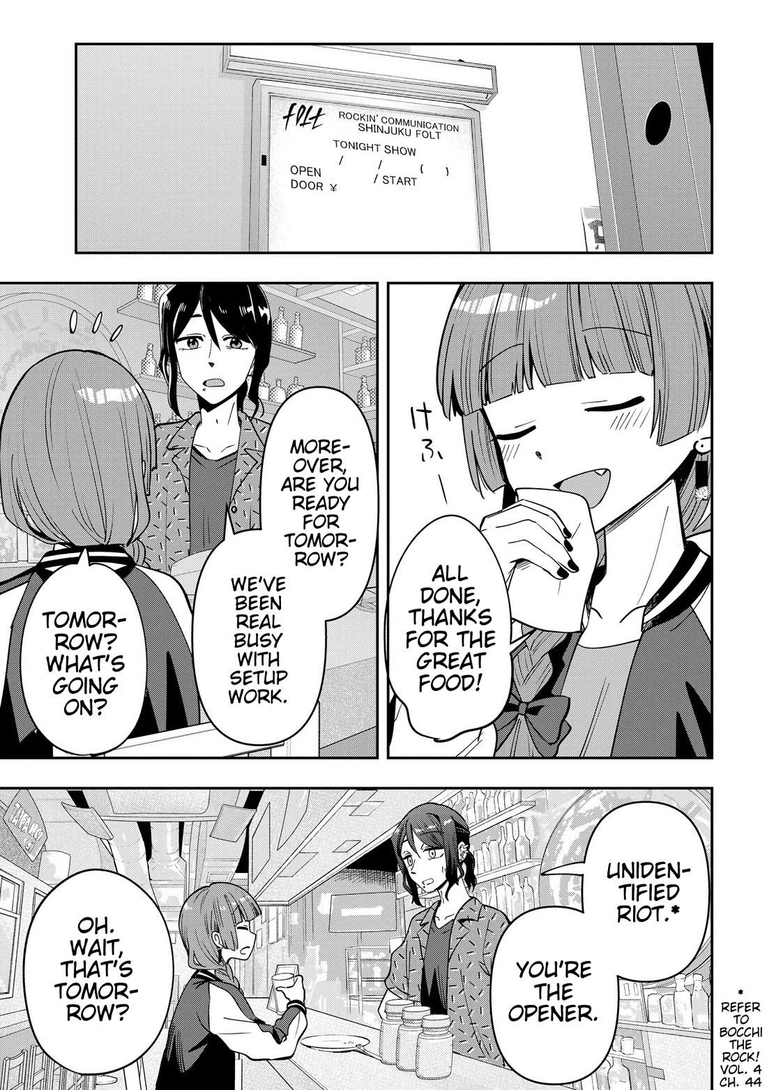Bocchi the Rock! Side Story: Hiroi Kikuri's Heavy Drinking Diary Chapter 28 page 15 - Chapter 28