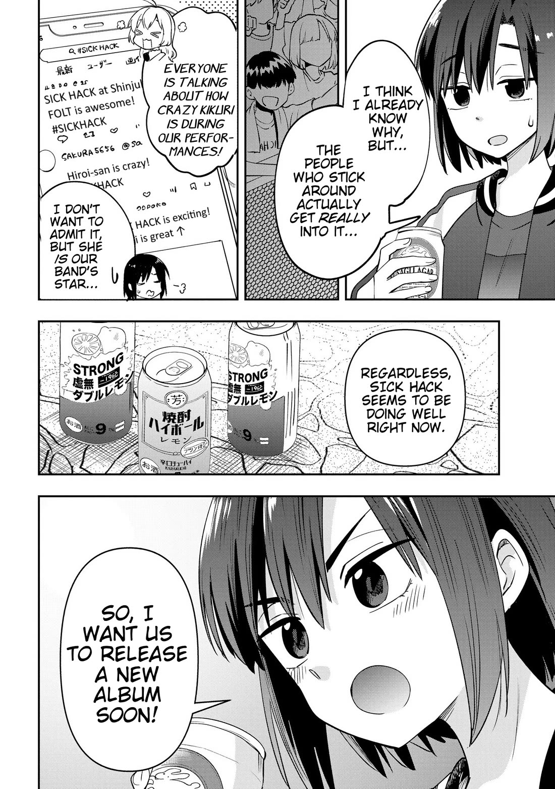 Bocchi the Rock! Side Story: Hiroi Kikuri's Heavy Drinking Diary Chapter 29 page 10 - Chapter 29