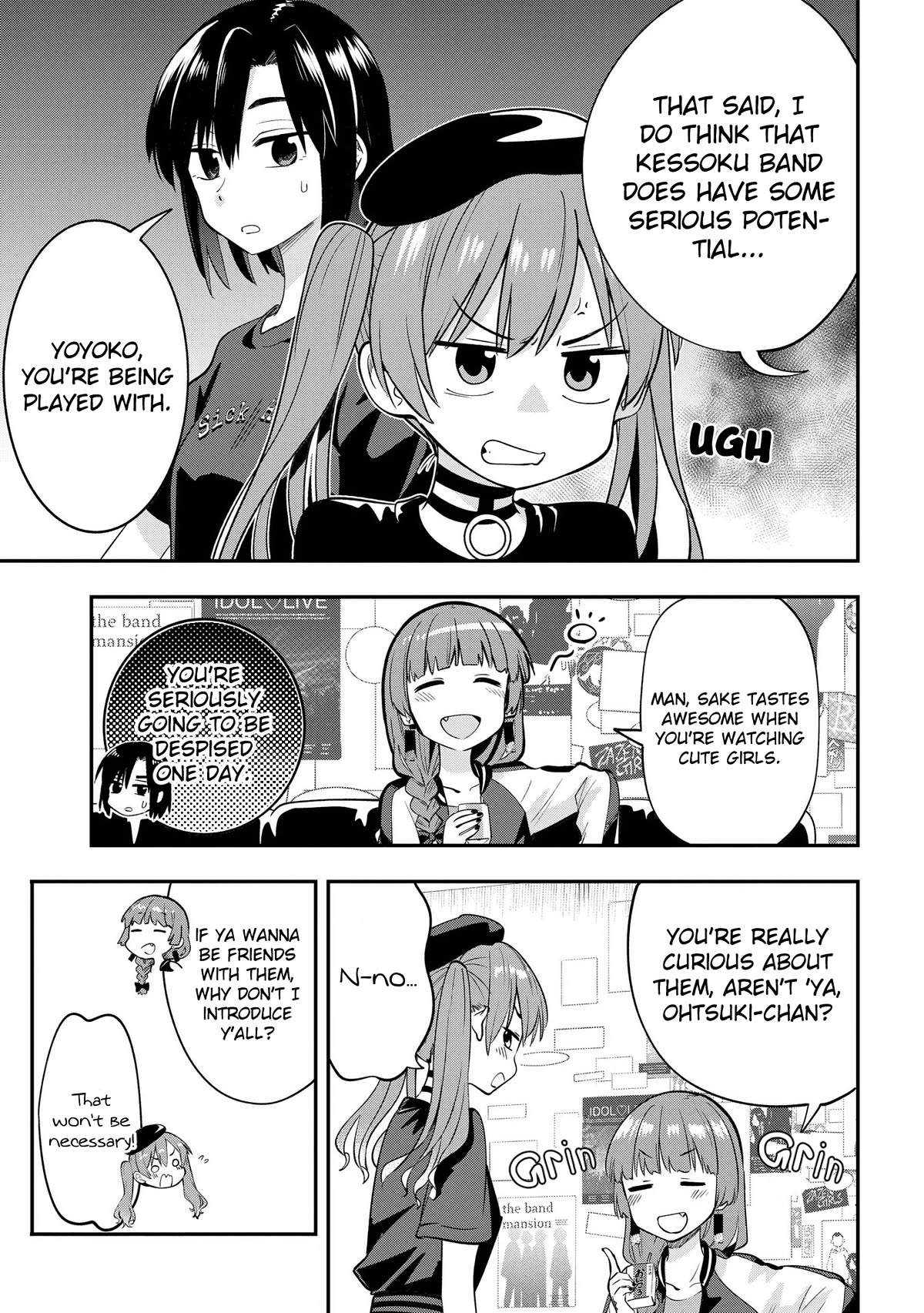 Bocchi the Rock! Side Story: Hiroi Kikuri's Heavy Drinking Diary Chapter 5 page 11 - Chapter 5