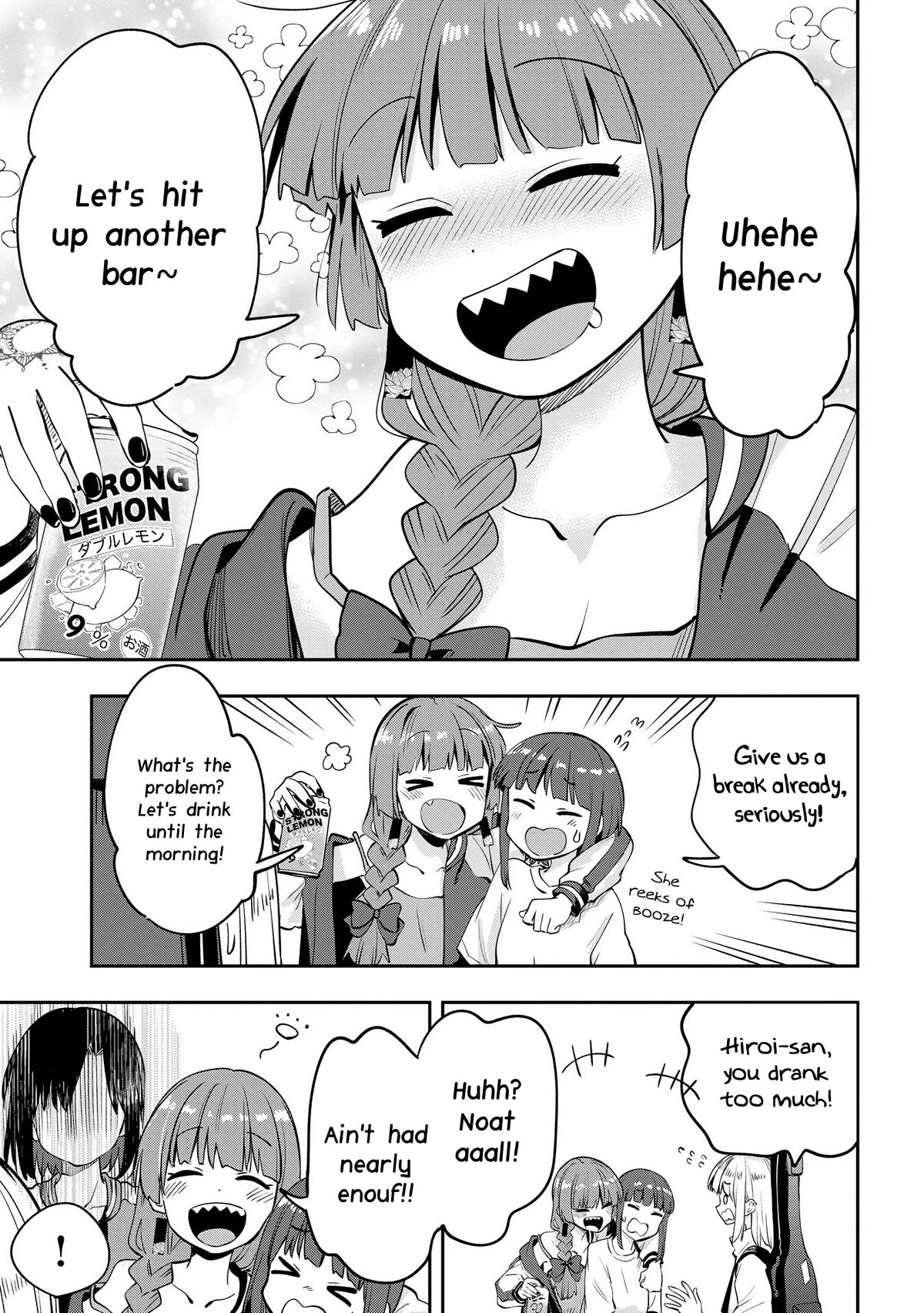 Bocchi the Rock! Side Story: Hiroi Kikuri's Heavy Drinking Diary Chapter 9 page 15 - Chapter 9