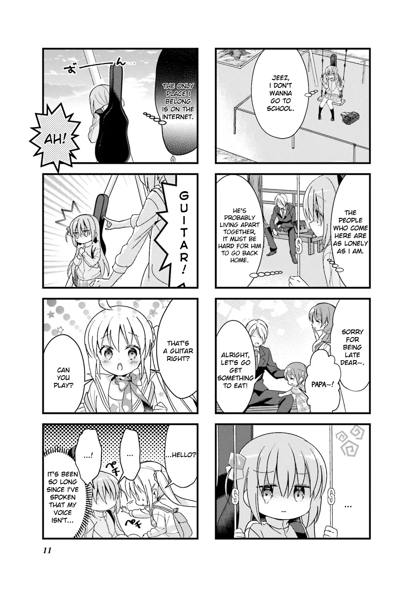 Bocchi the Rock! Chapter 1 page 5 - Chapter 1