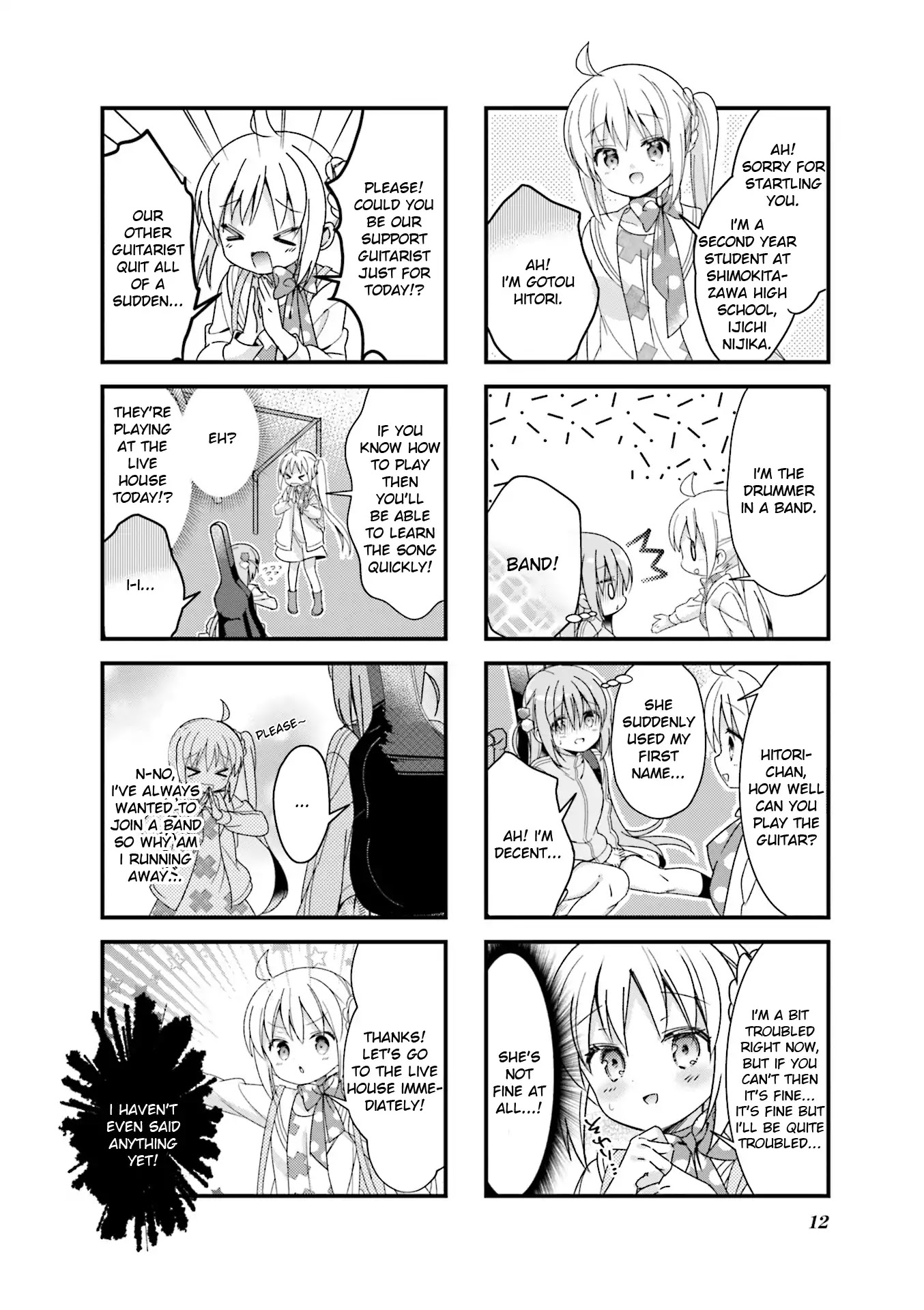 Bocchi the Rock! Chapter 1 page 6 - Chapter 1