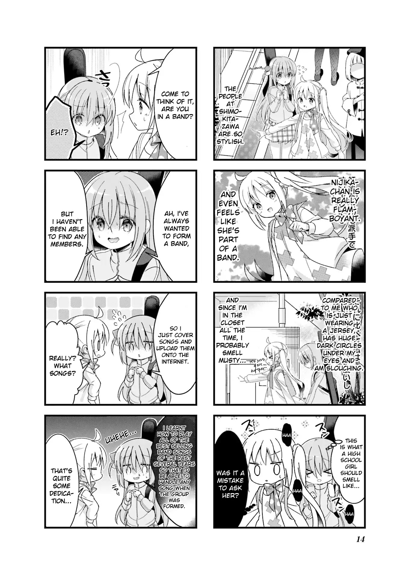 Bocchi the Rock! Chapter 1 page 8 - Chapter 1