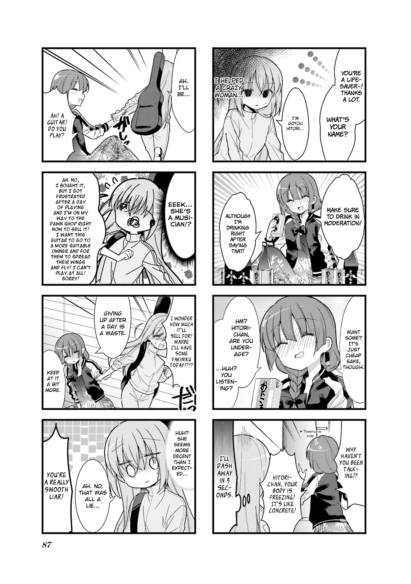 Bocchi the Rock! Chapter 10 page 3 - Chapter 10