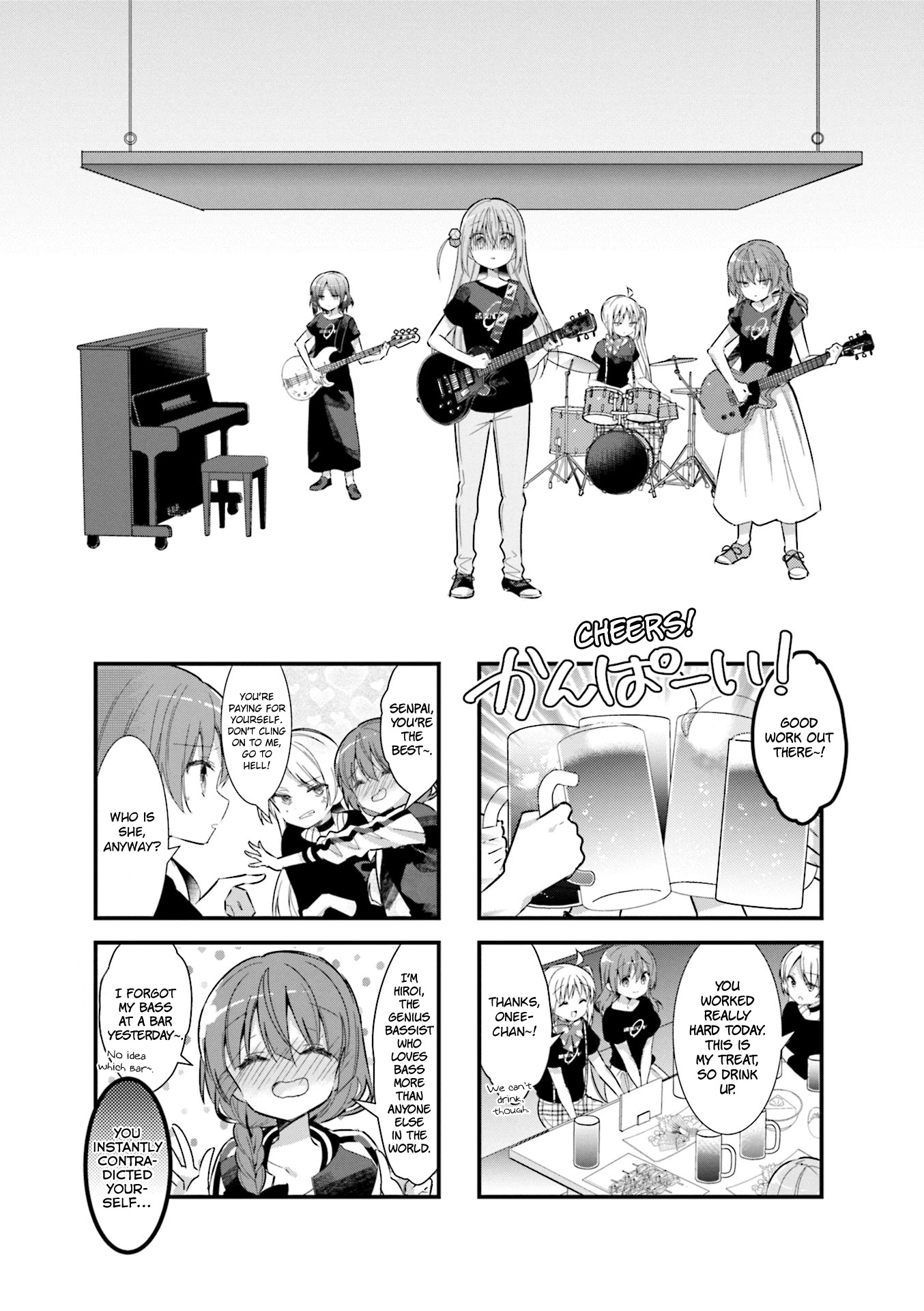 Bocchi the Rock! Chapter 13 page 1 - Chapter 13