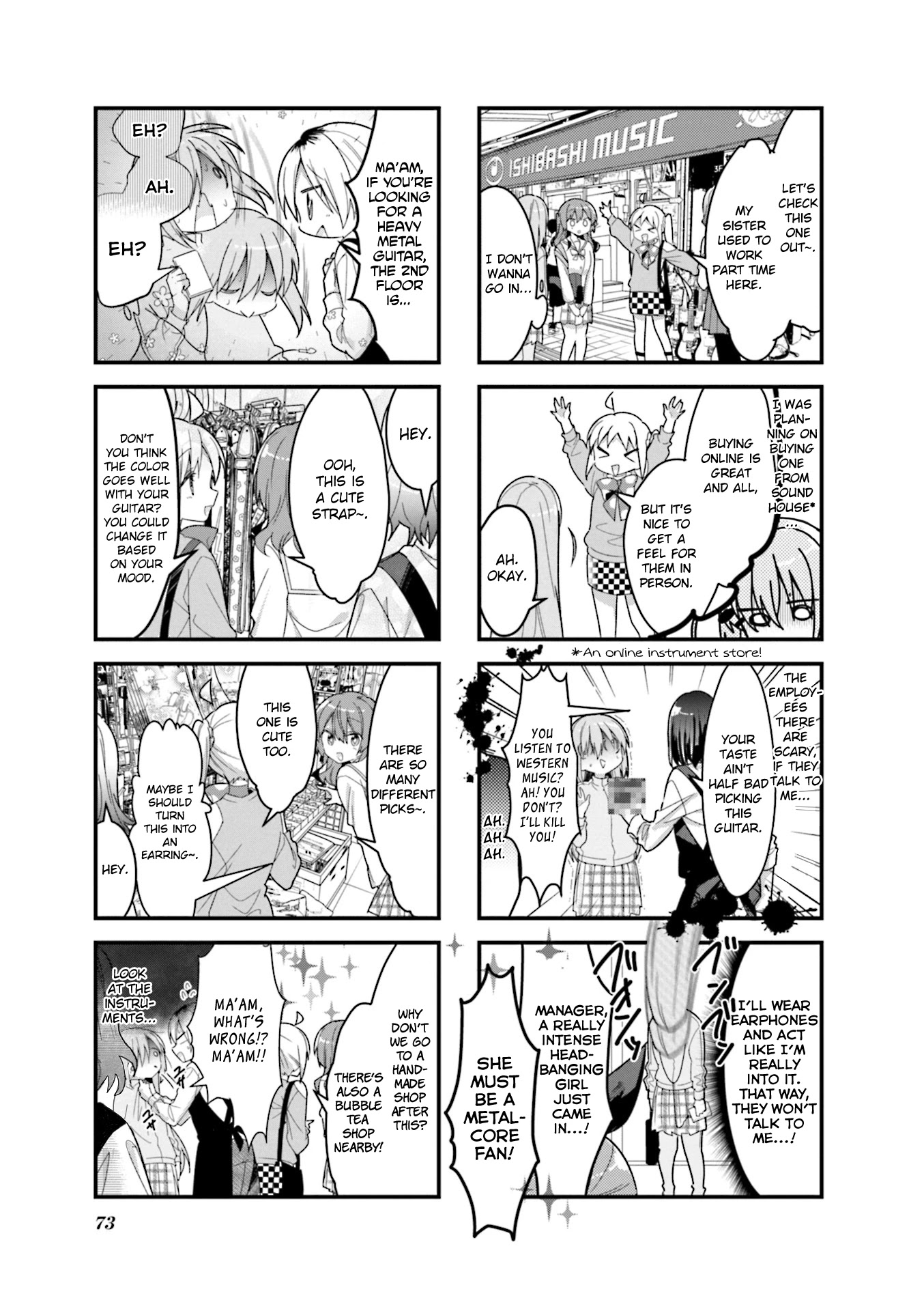Bocchi the Rock! Chapter 21 page 5 - Chapter 21