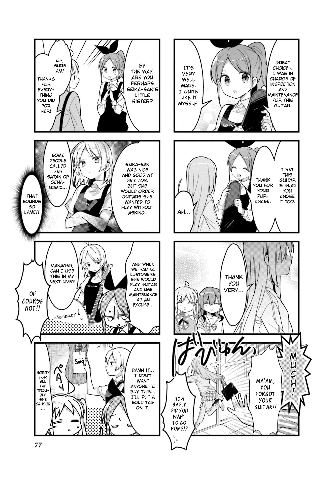 Bocchi the Rock! Chapter 21 page 9 - Chapter 21