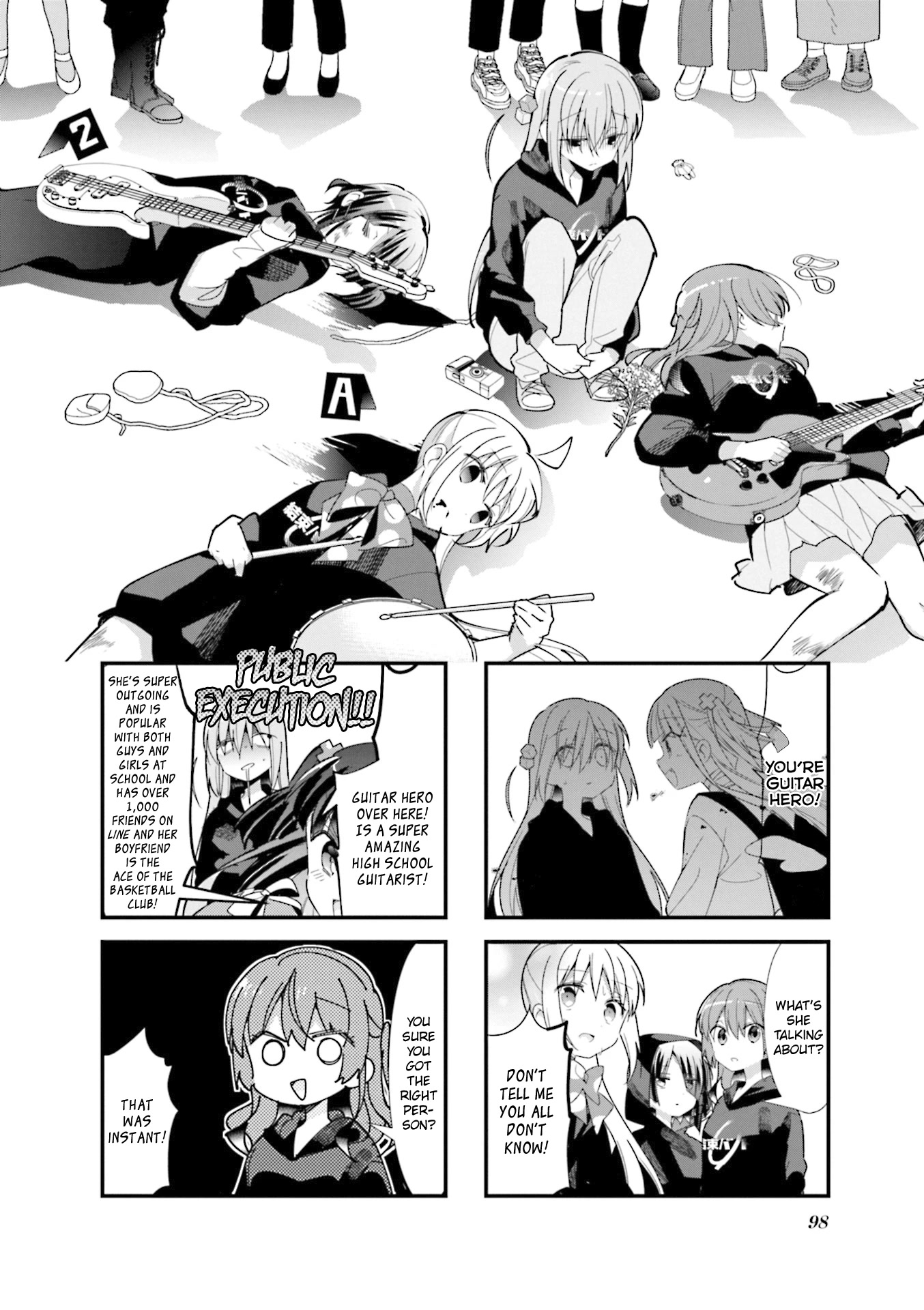 Bocchi the Rock! Chapter 24 page 1 - Chapter 24