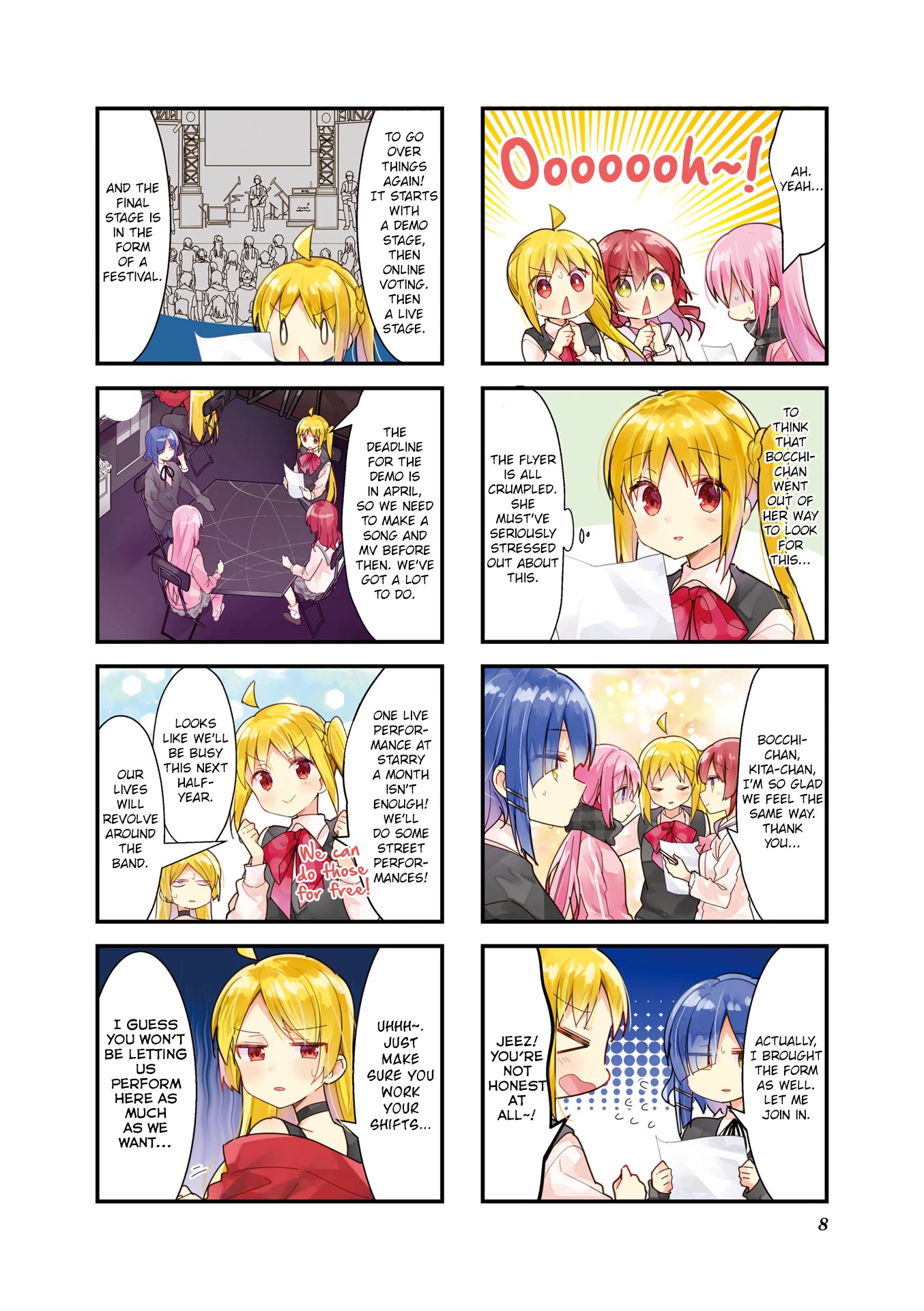 Bocchi the Rock! Chapter 26 page 9 - Chapter 26