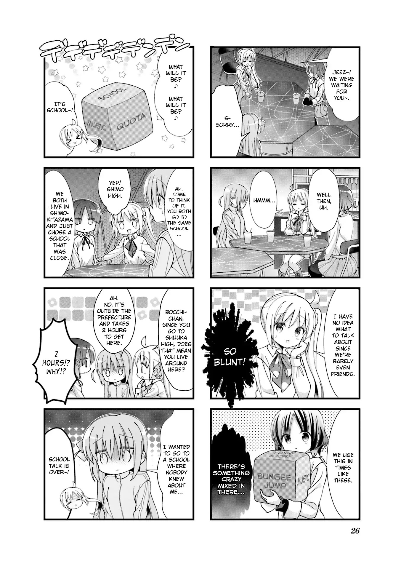 Bocchi the Rock! Chapter 3 page 3 - Chapter 3