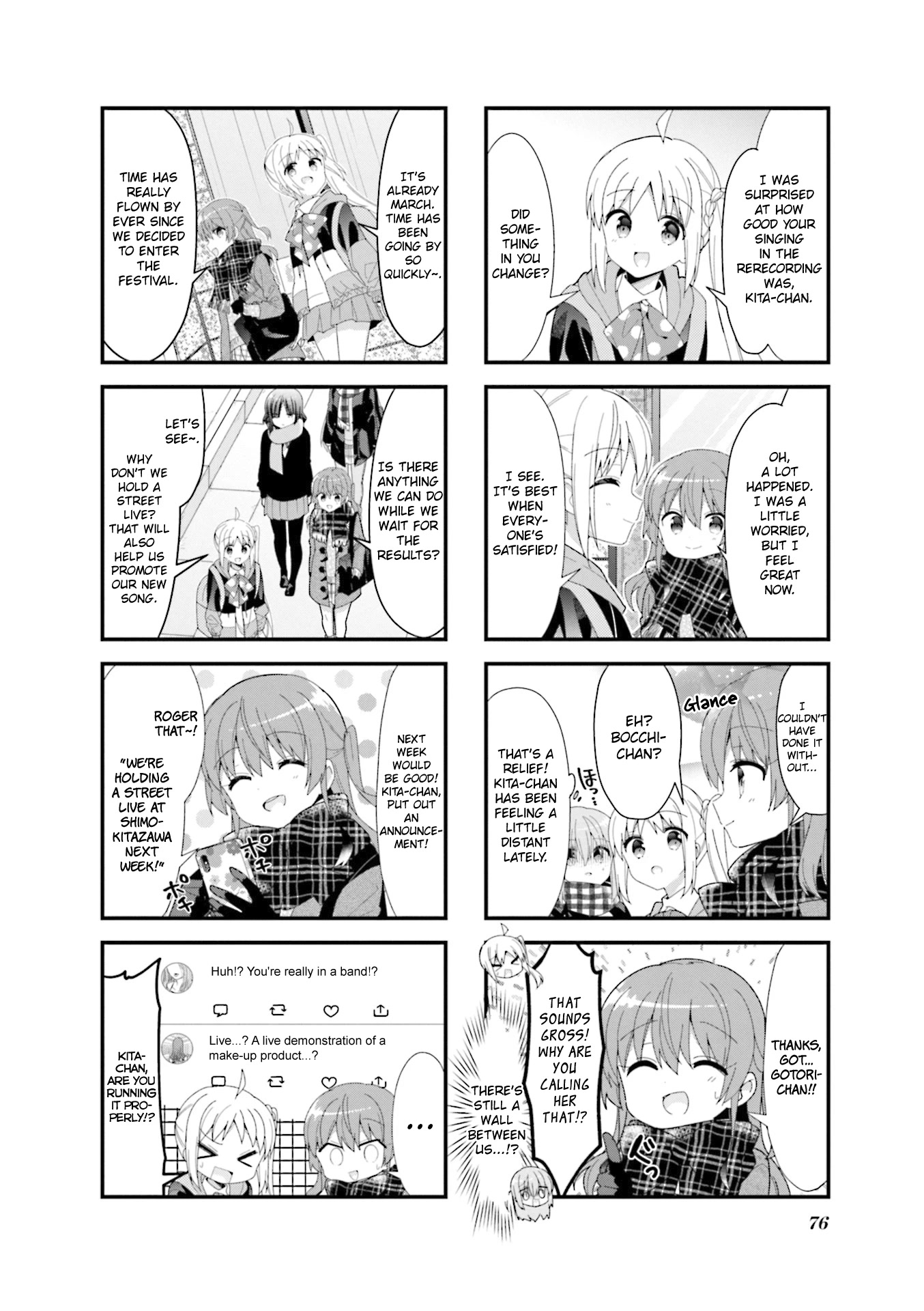 Bocchi the Rock! Chapter 34 page 2 - Chapter 34