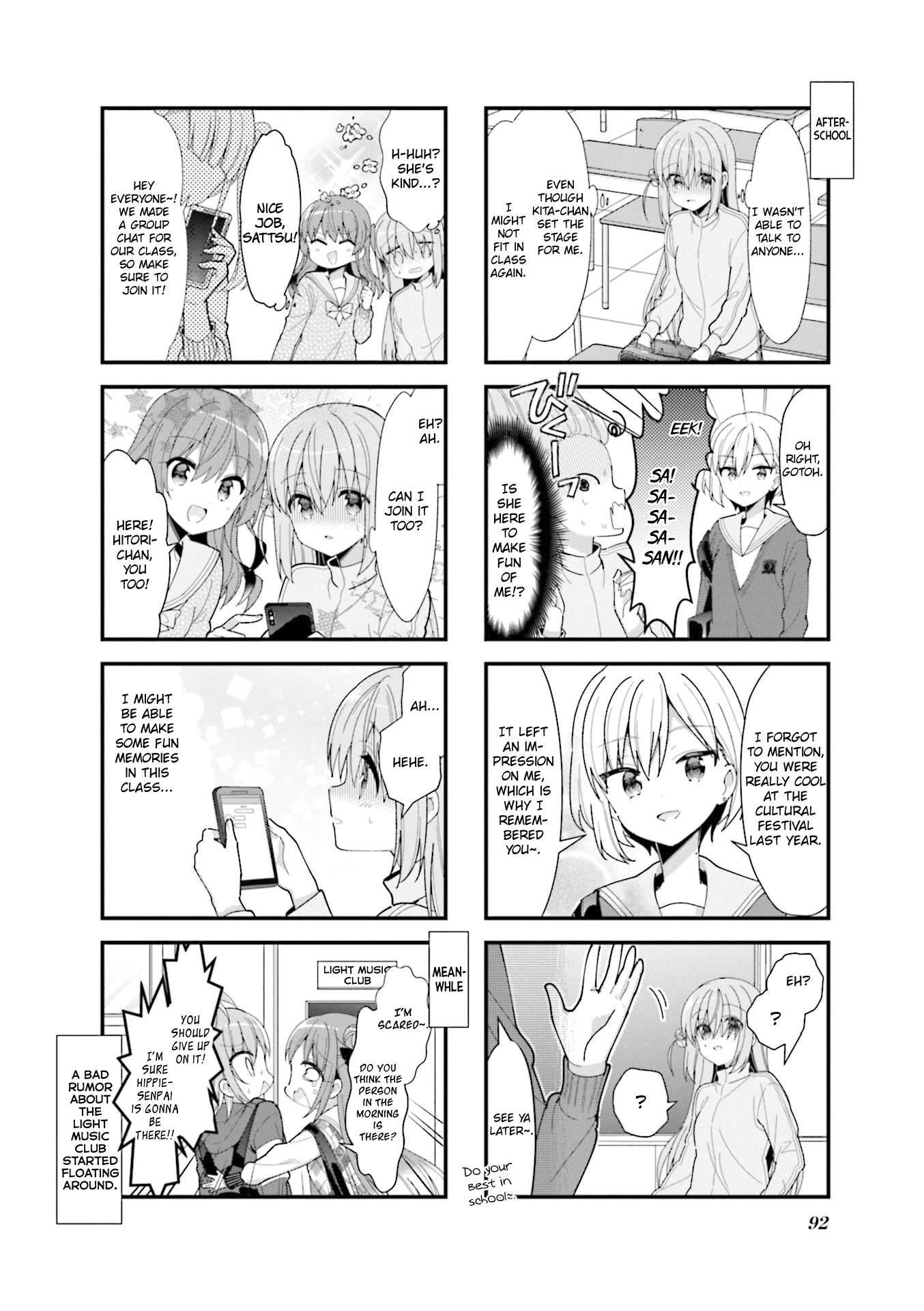 Bocchi the Rock! Chapter 35 page 8 - Chapter 35