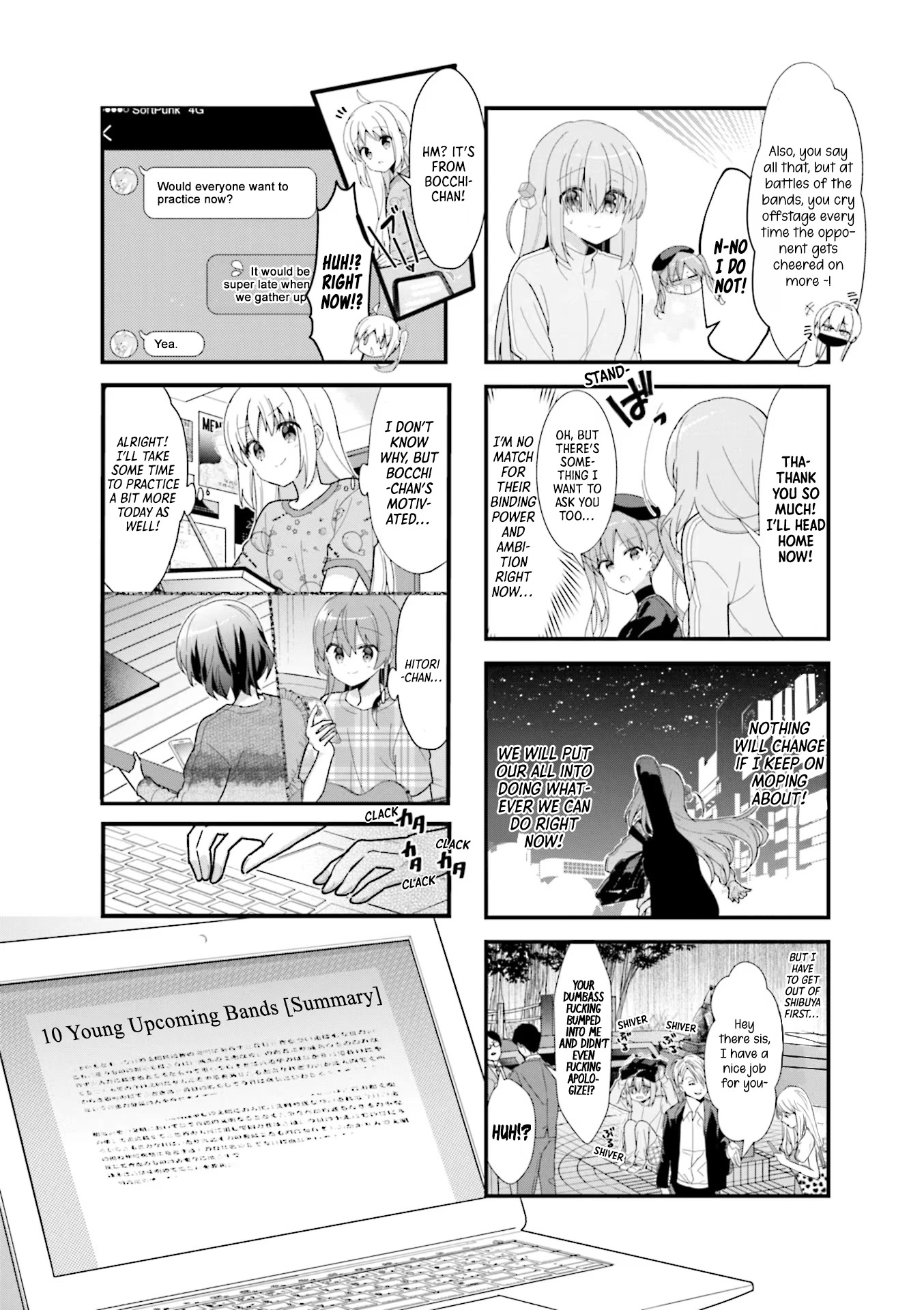 Bocchi the Rock! Chapter 40 page 10 - Chapter 40