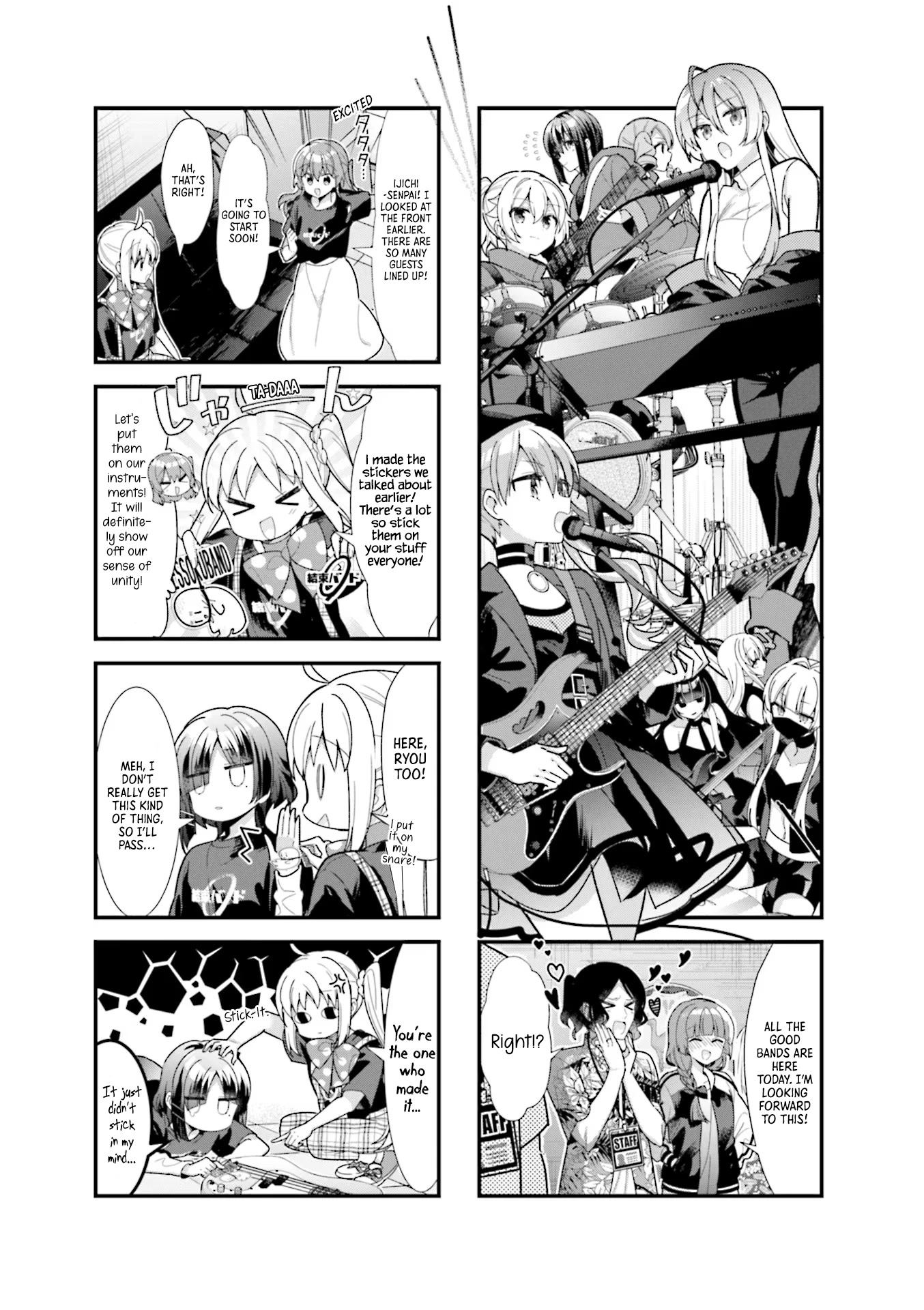 Bocchi the Rock! Chapter 43 page 8 - Chapter 43