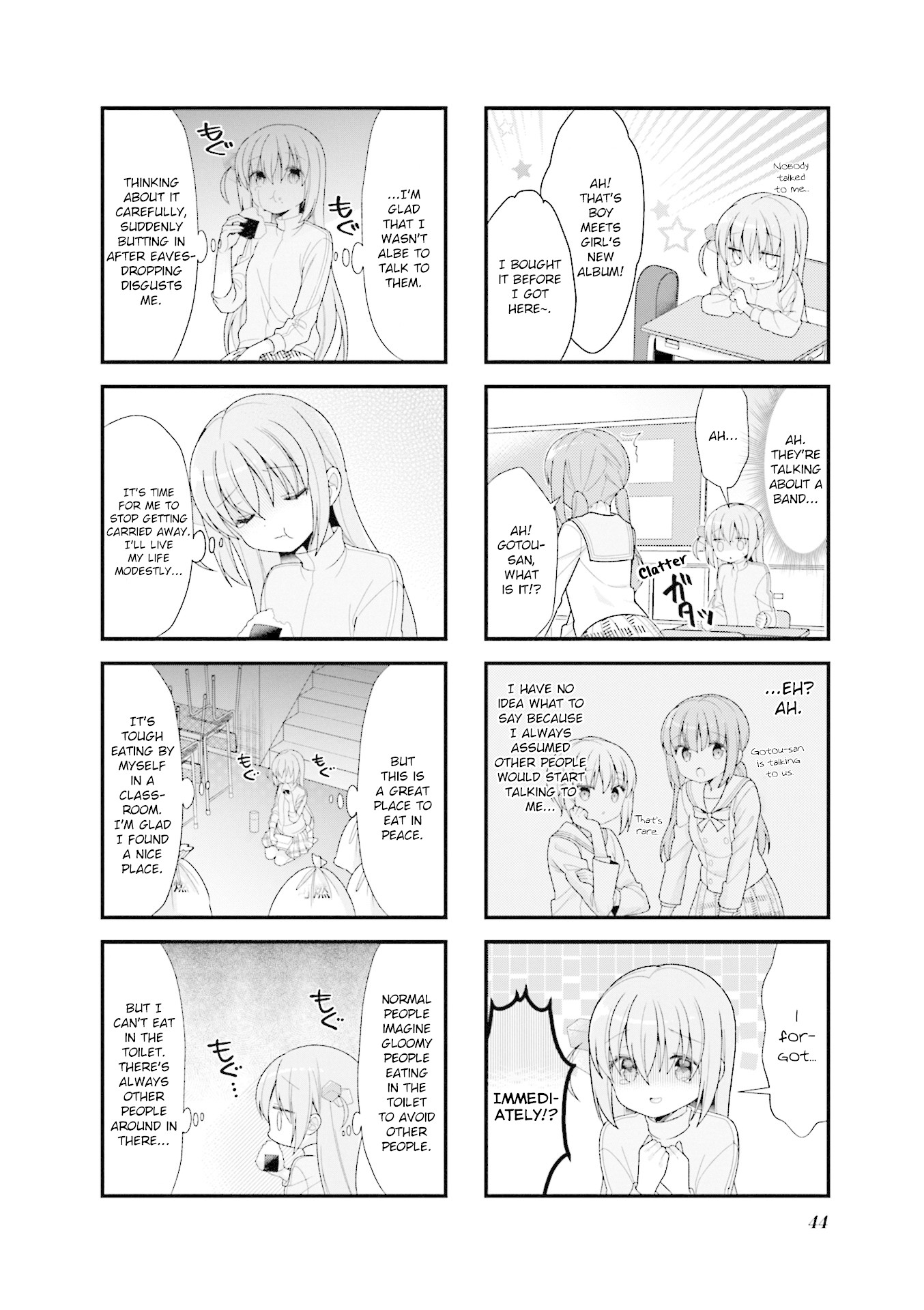 Bocchi the Rock! Chapter 5 page 2 - Chapter 5