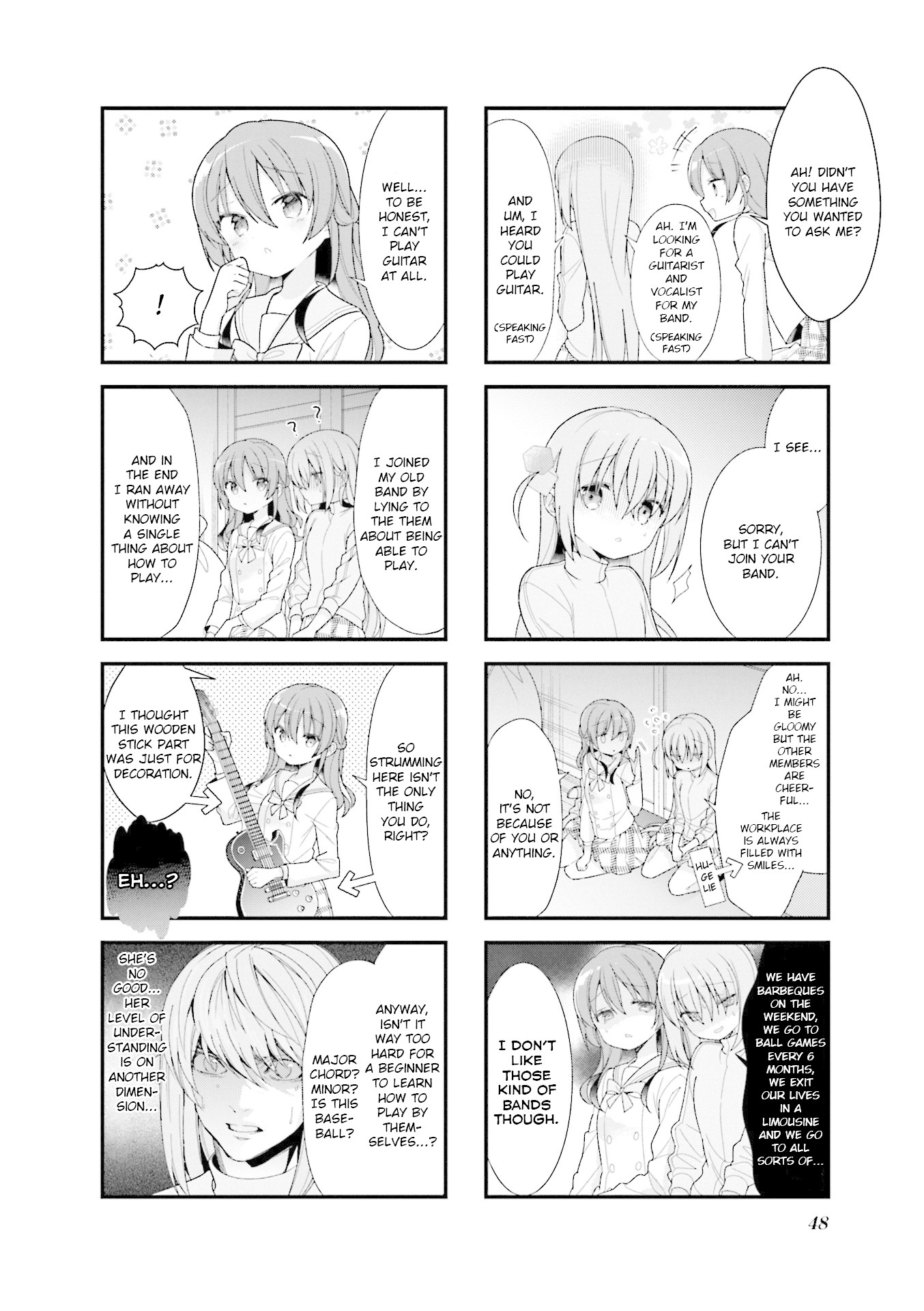 Bocchi the Rock! Chapter 5 page 6 - Chapter 5