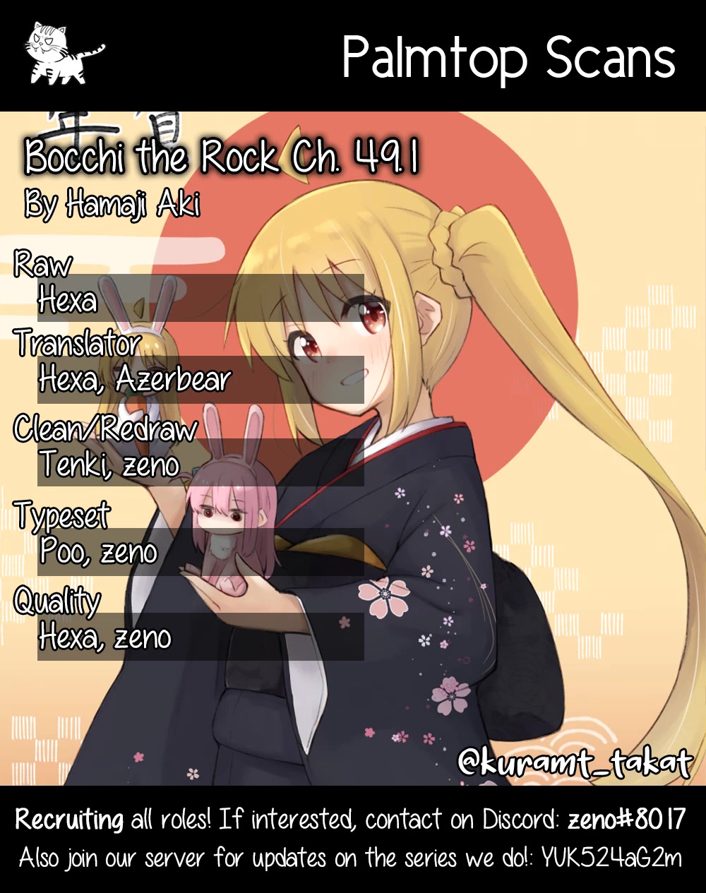 Bocchi the Rock! Chapter 50 page 1 - Chapter 50