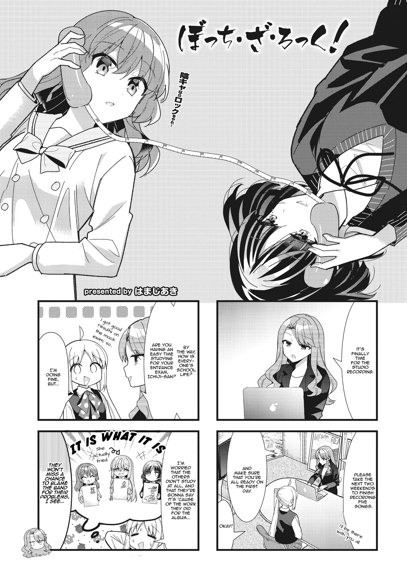 Bocchi the Rock! Chapter 56 page 1 - Chapter 56