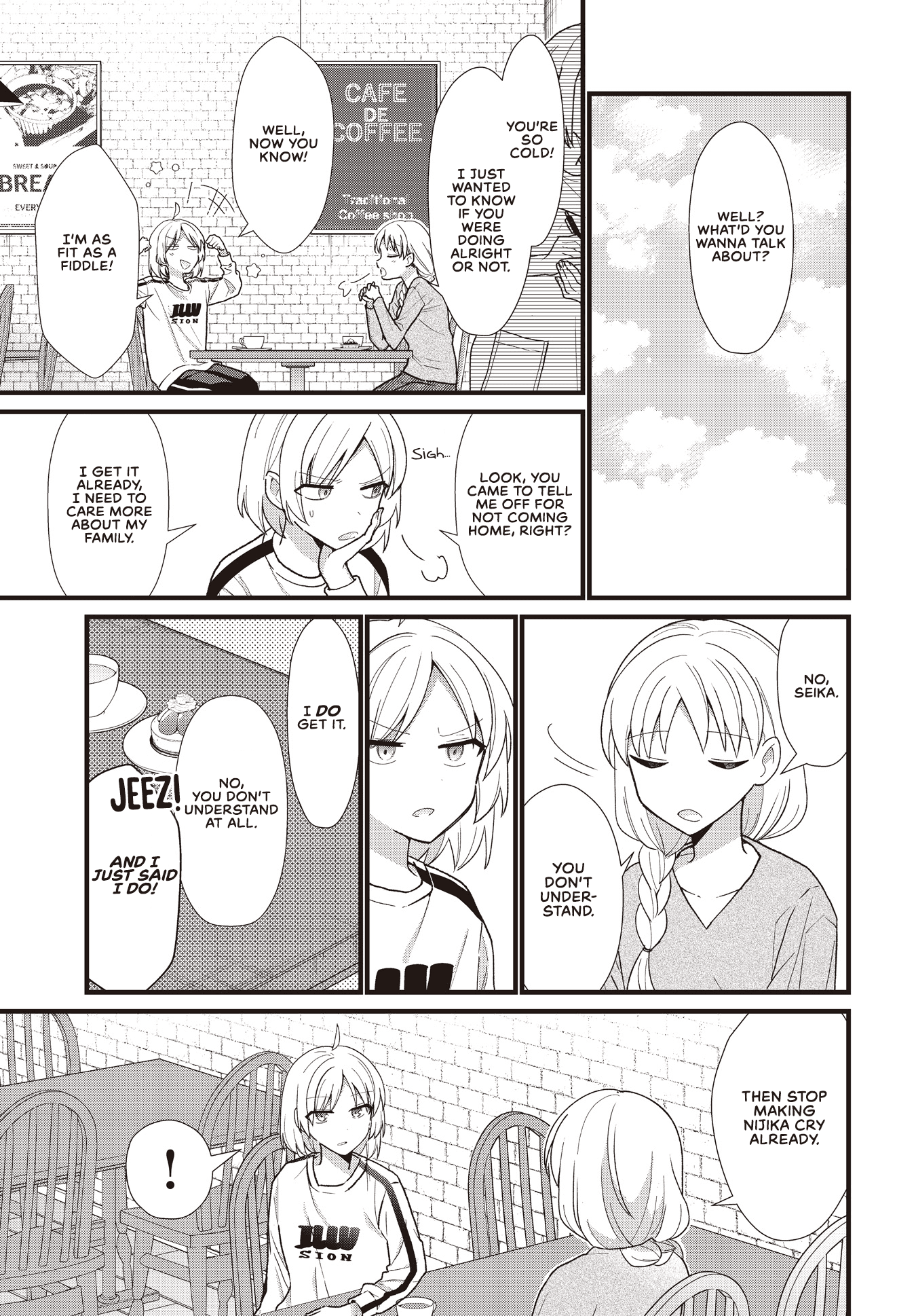 Bocchi the Rock! Chapter 57.5 page 15 - Chapter 57.5: Offering Flowers of Love to the Stars