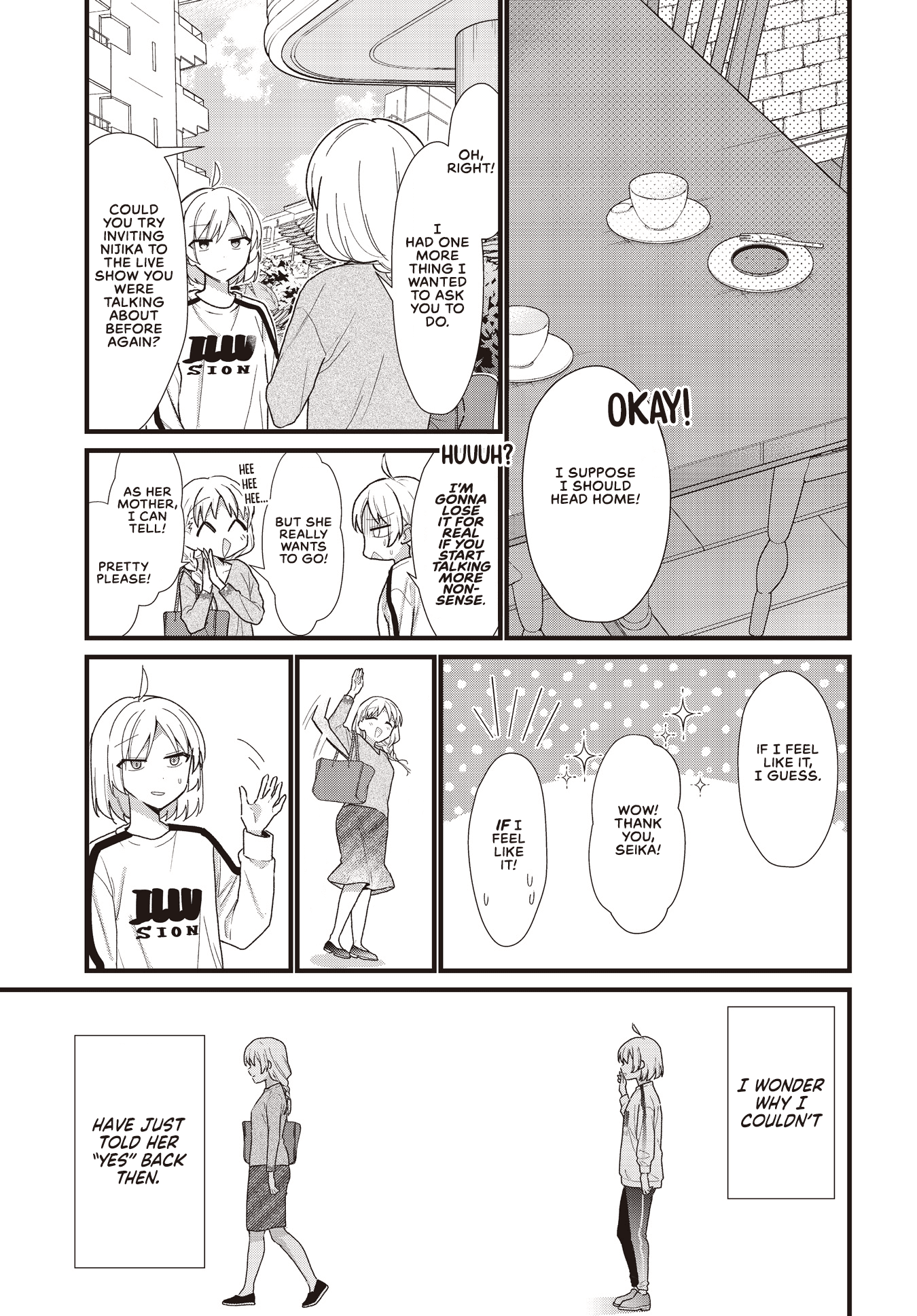 Bocchi the Rock! Chapter 57.5 page 17 - Chapter 57.5: Offering Flowers of Love to the Stars