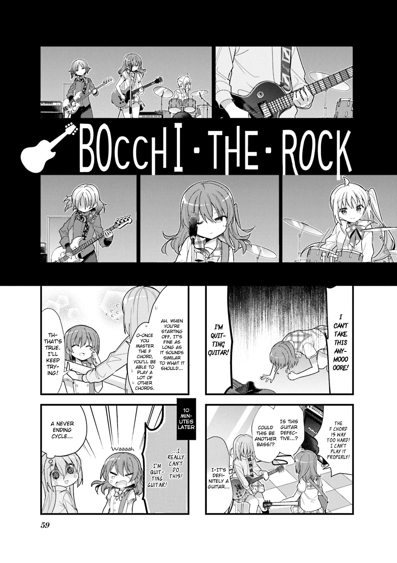 Bocchi the Rock! Chapter 7 page 1 - Chapter 7