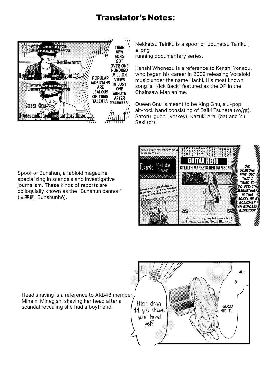 Bocchi the Rock! Chapter 76 page 10 - Chapter 76