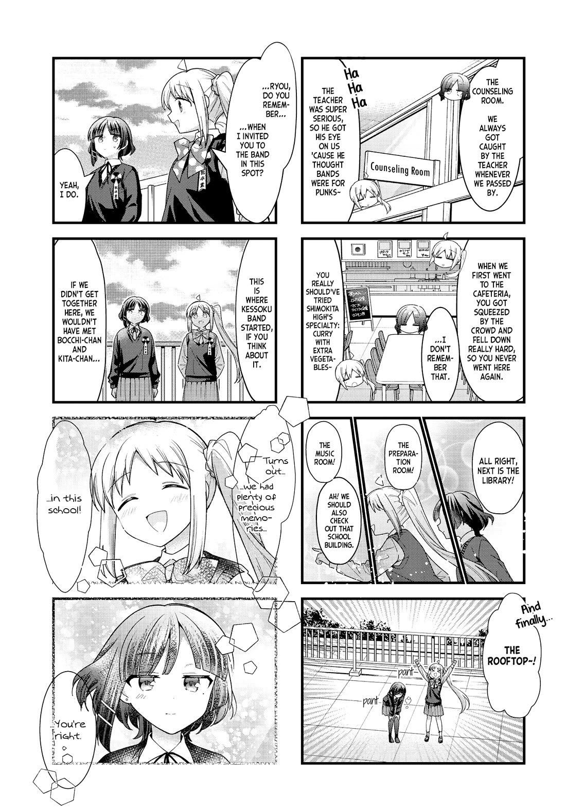 Bocchi the Rock! Chapter 77 page 8 - Chapter 77