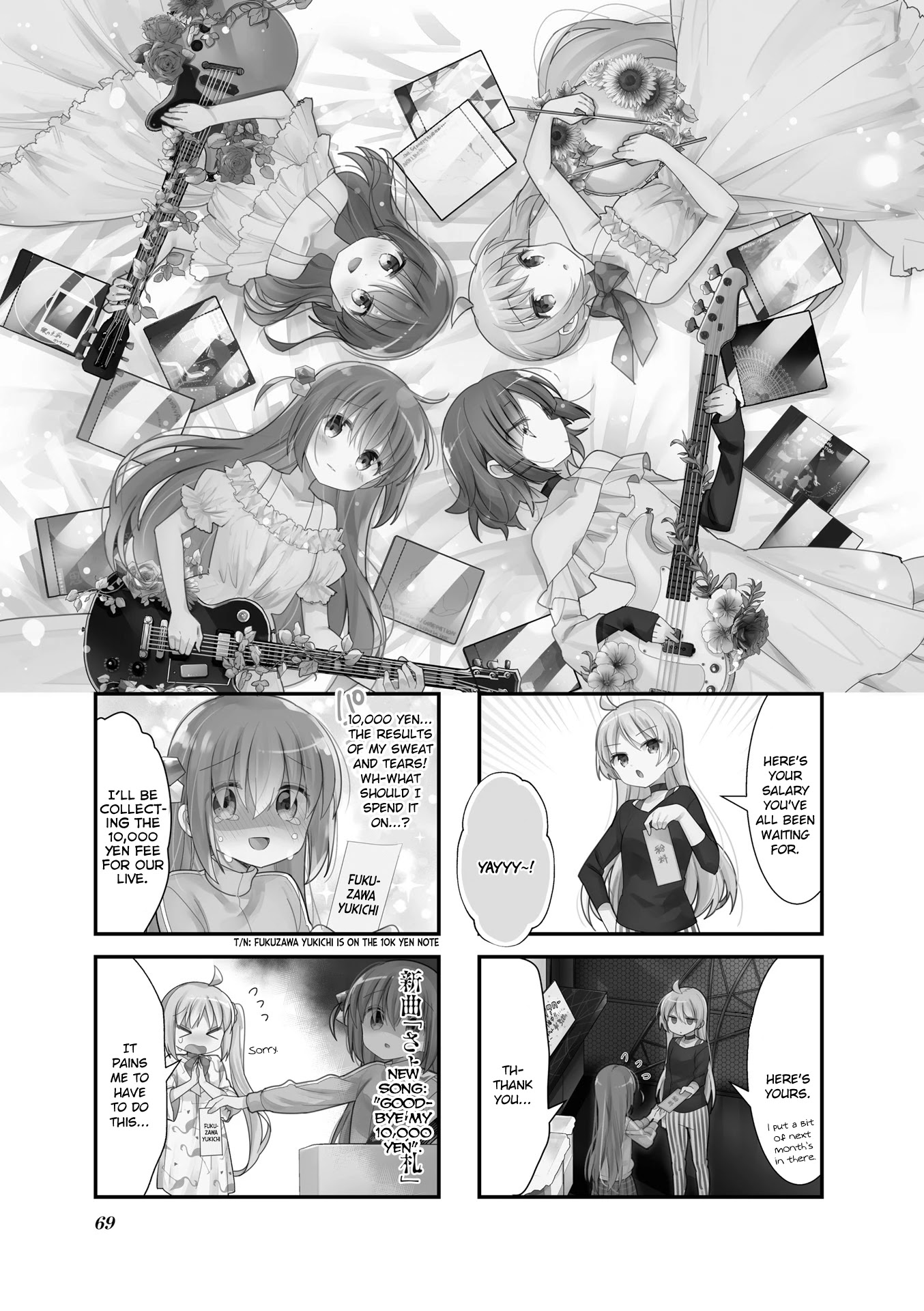 Bocchi the Rock! Chapter 8 page 1 - Chapter 8