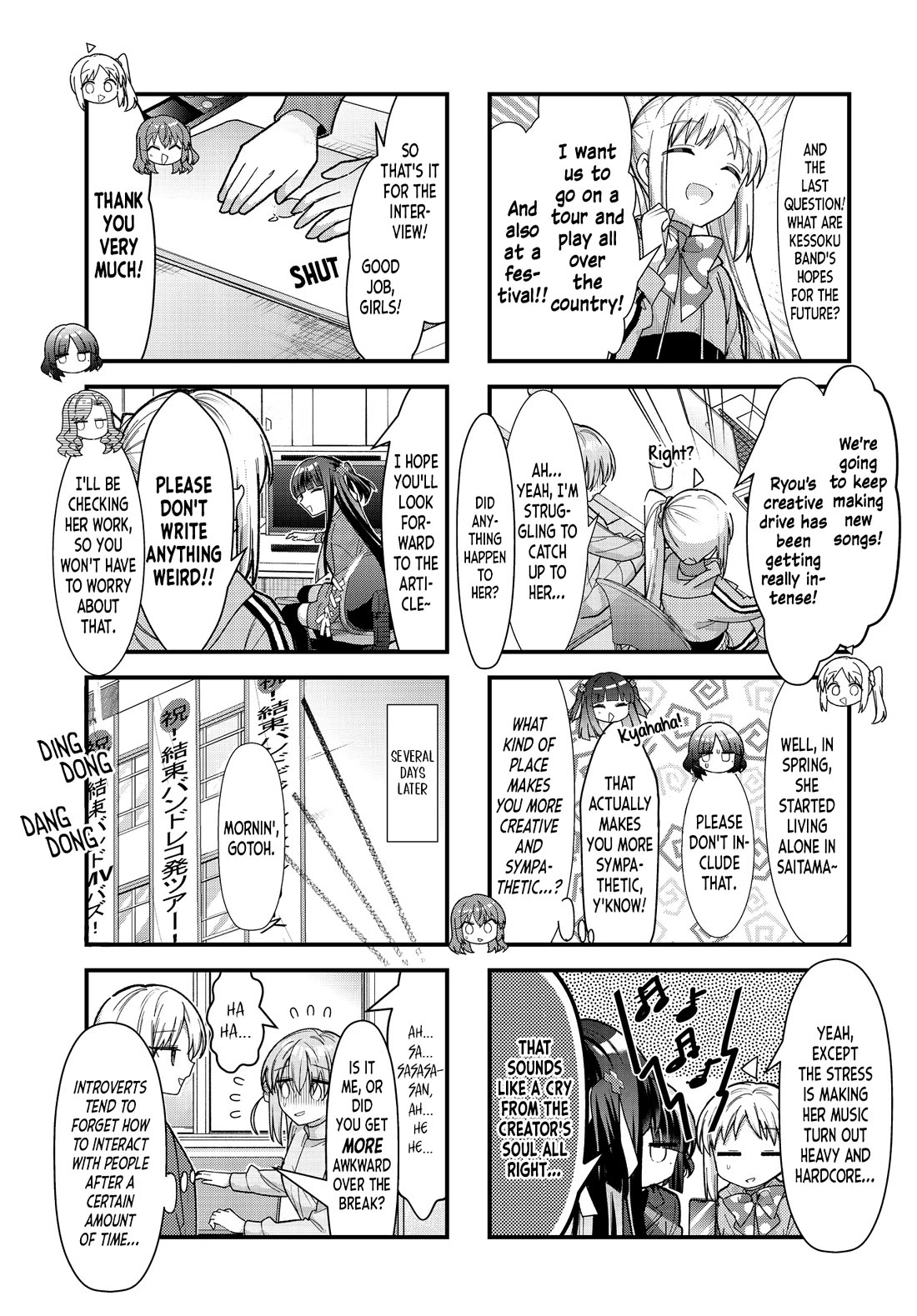 Bocchi the Rock! Chapter 84 page 7 - Chapter 84