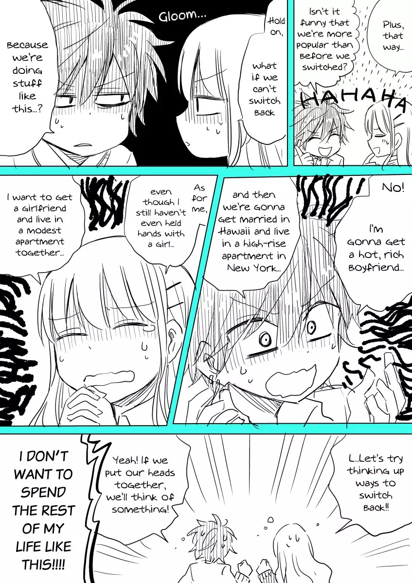 Body Swapped Fraternal Twins Chapter 0 page 5 - Chapter 0: Oneshot